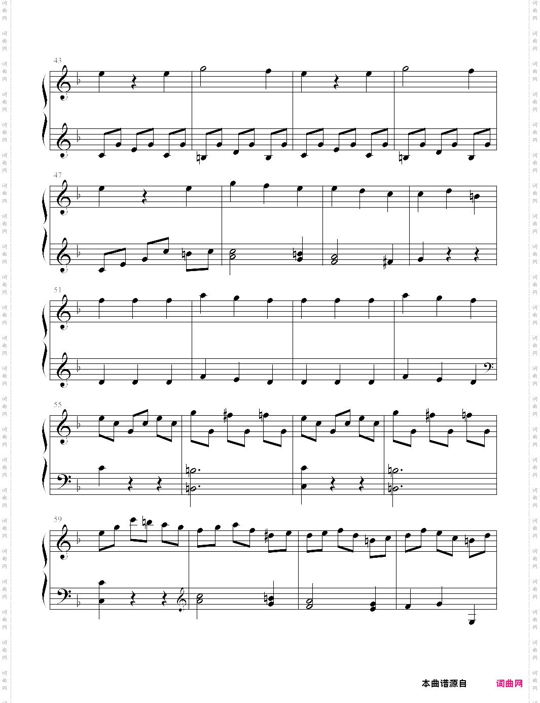 【钢琴块 2 等级歌曲】83 f大调奏鸣曲 第三章