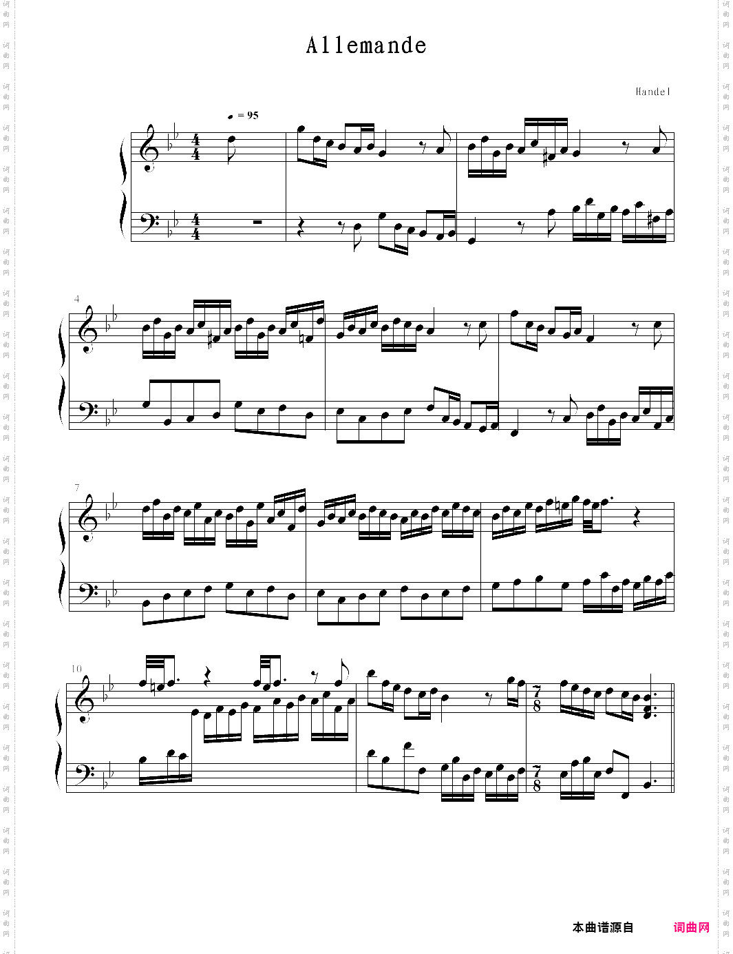阿勒曼德舞曲_【钢琴块 2 等级歌曲】79