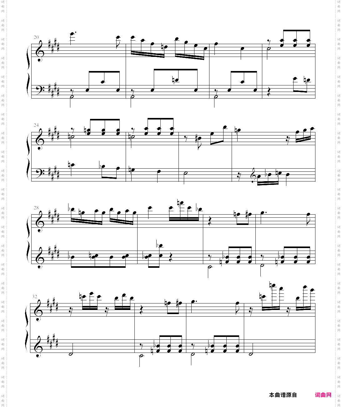【钢琴块 2 等级歌曲】70 c小调练习曲