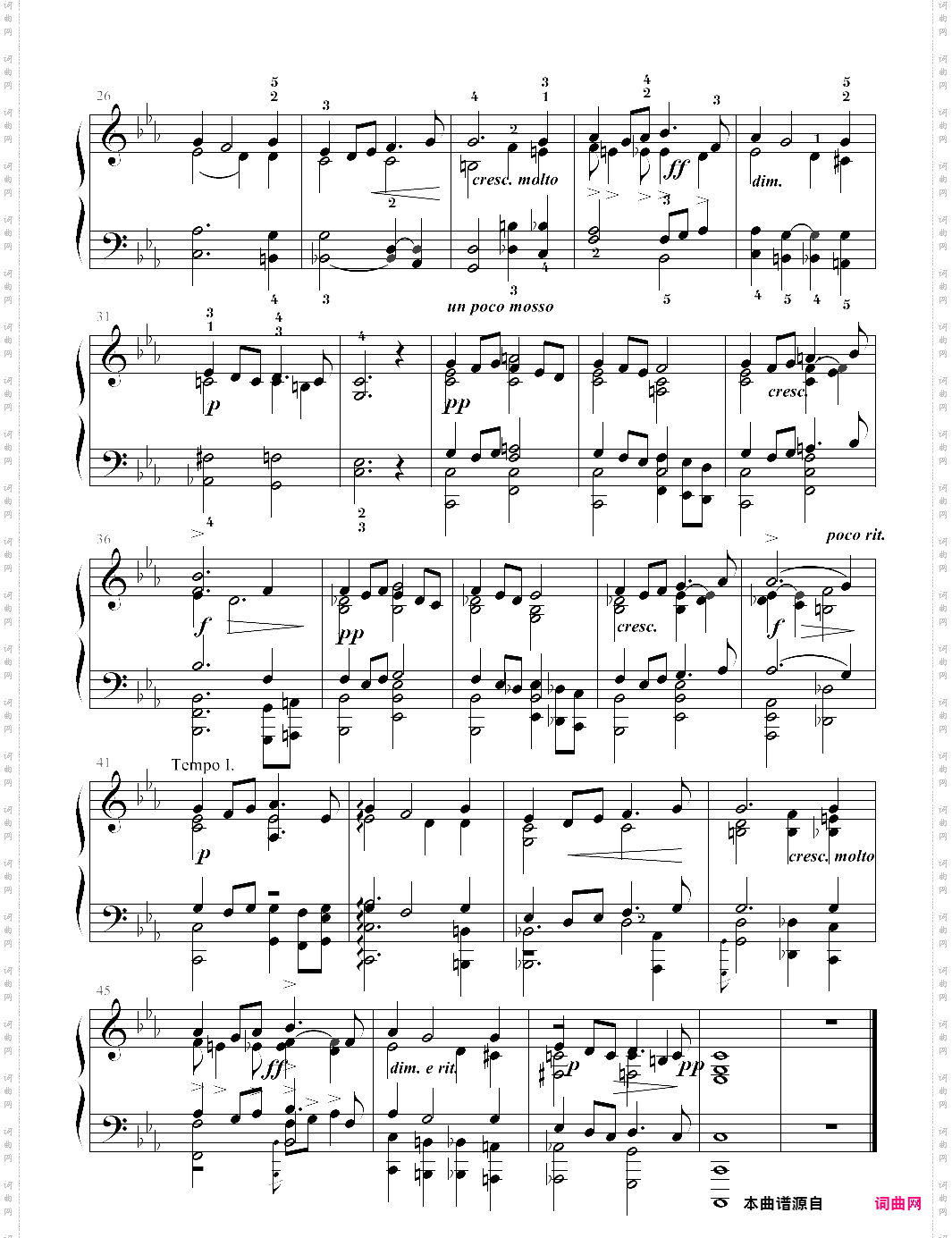8-5、i balladetone叙事曲【edvard grieg爱德华·格里格】-z0879
