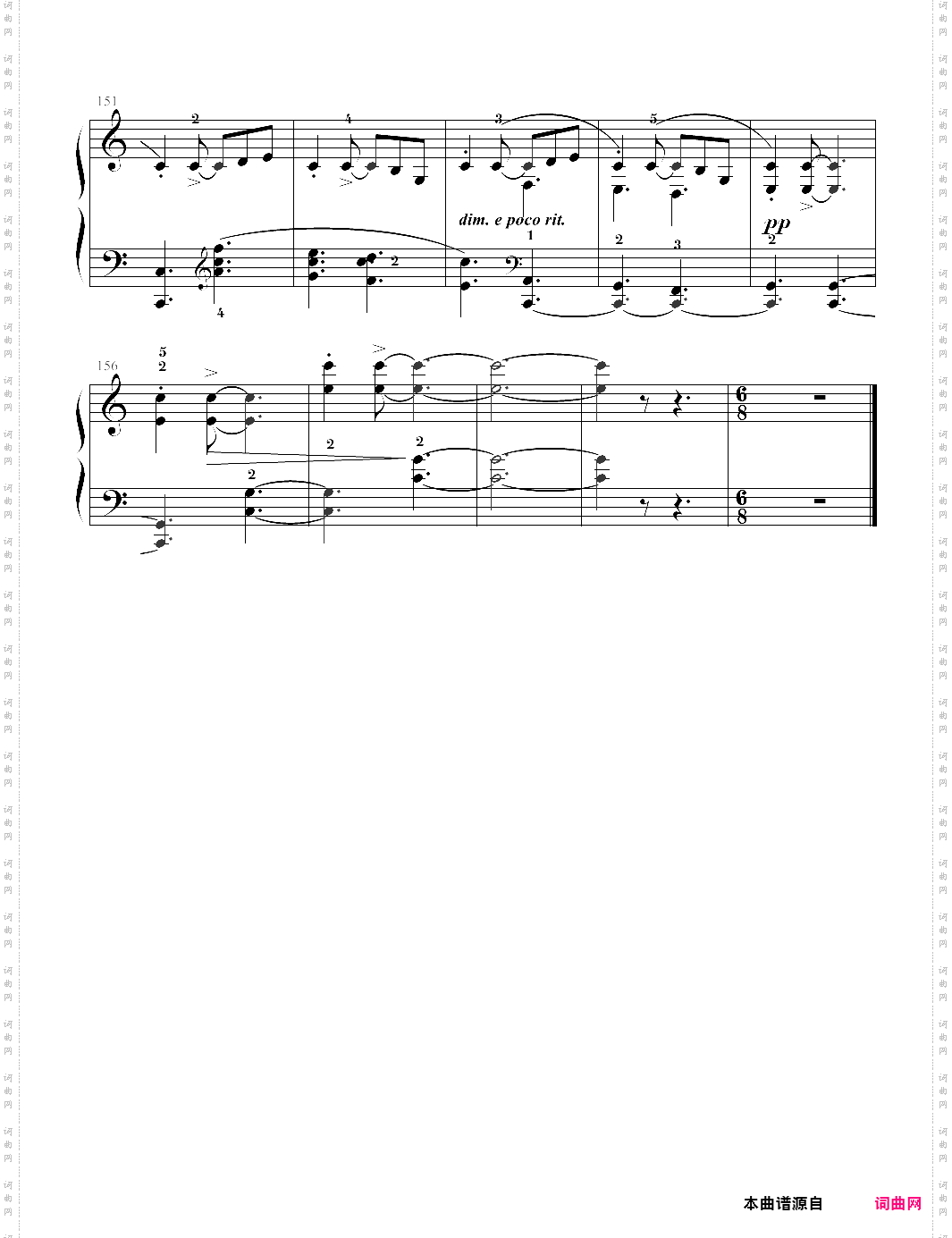 5-2、gangar挪威农民进行曲【edvard grieg爱德华·格里格】-z0858