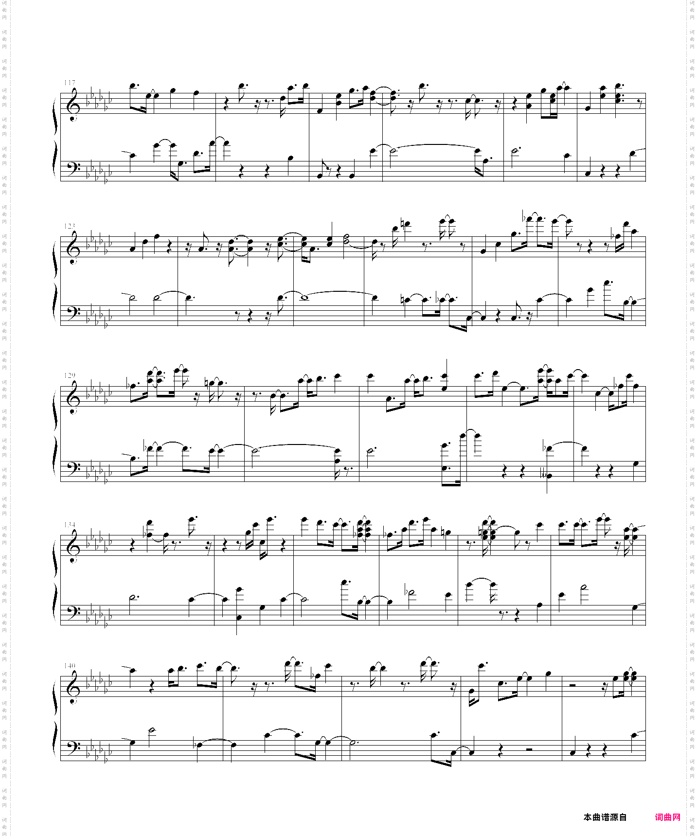 powder snow piano 2010机扒版