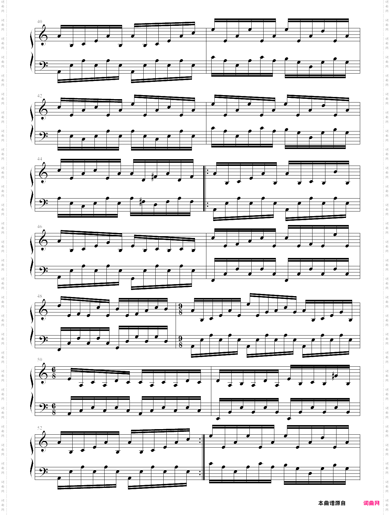 the heart asks pleasure first-渴望快乐钢琴课-马克西姆maksim