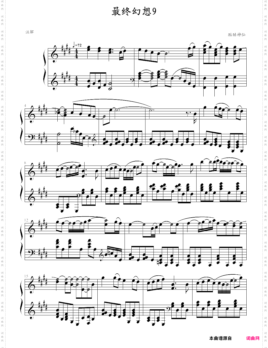 melodies of life-theme of final fantasy ix