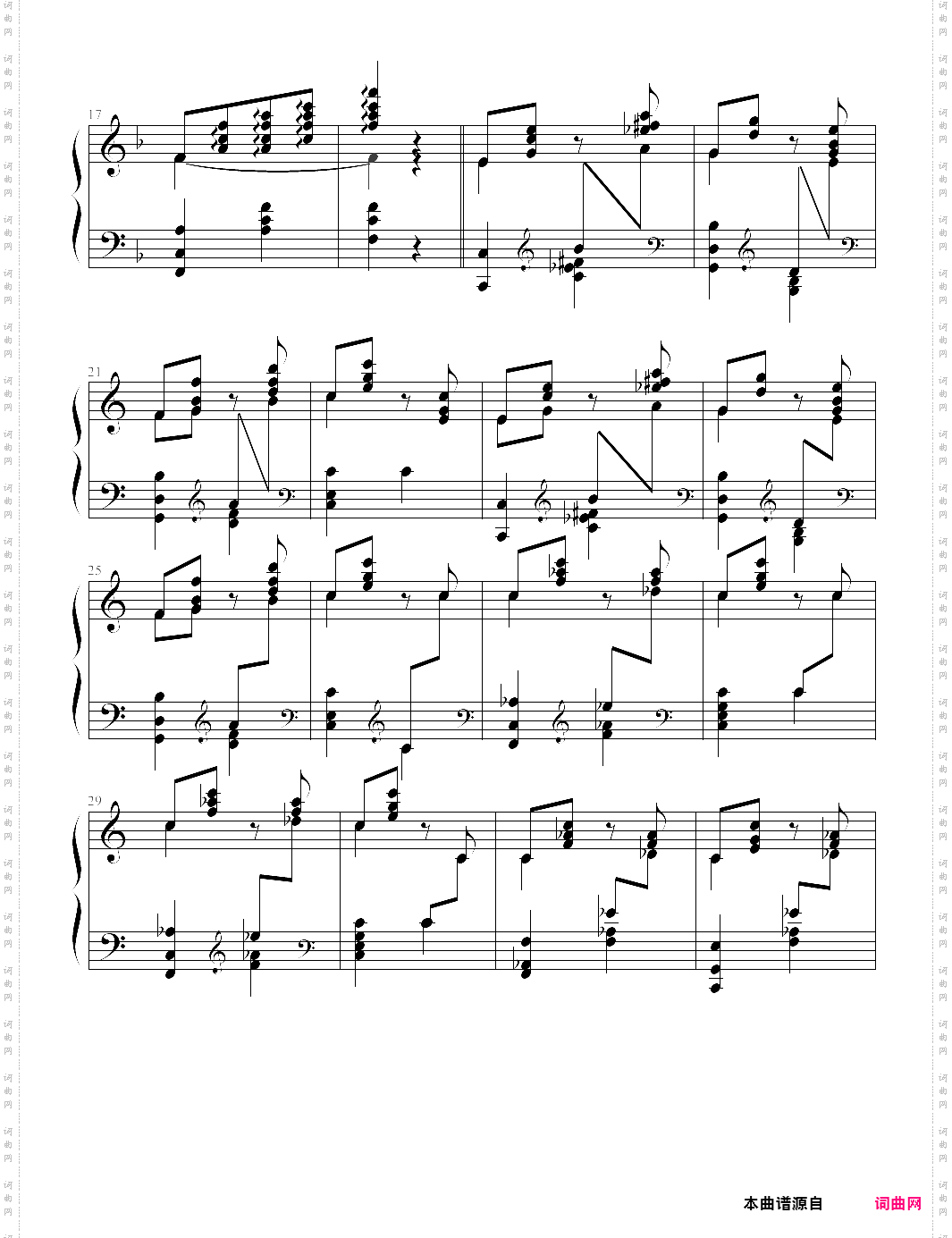 melody in f-anton rubinstein