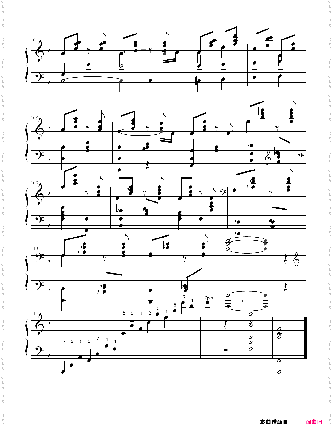 melody in f-anton rubinstein