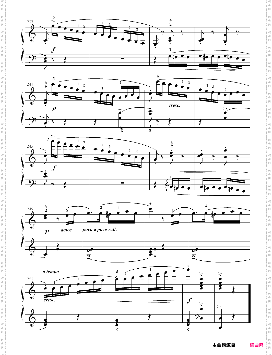 piano sonatina in c major, op·20 no·1