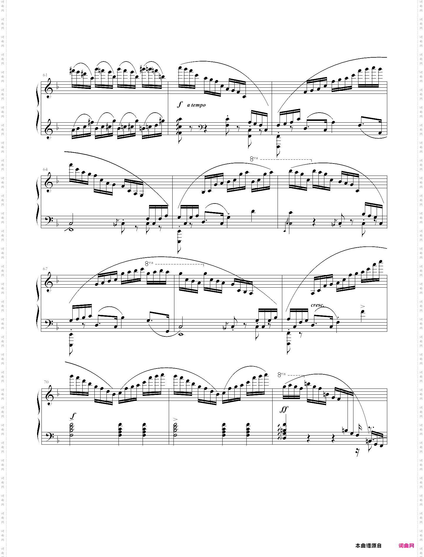 etude op·25 no·8