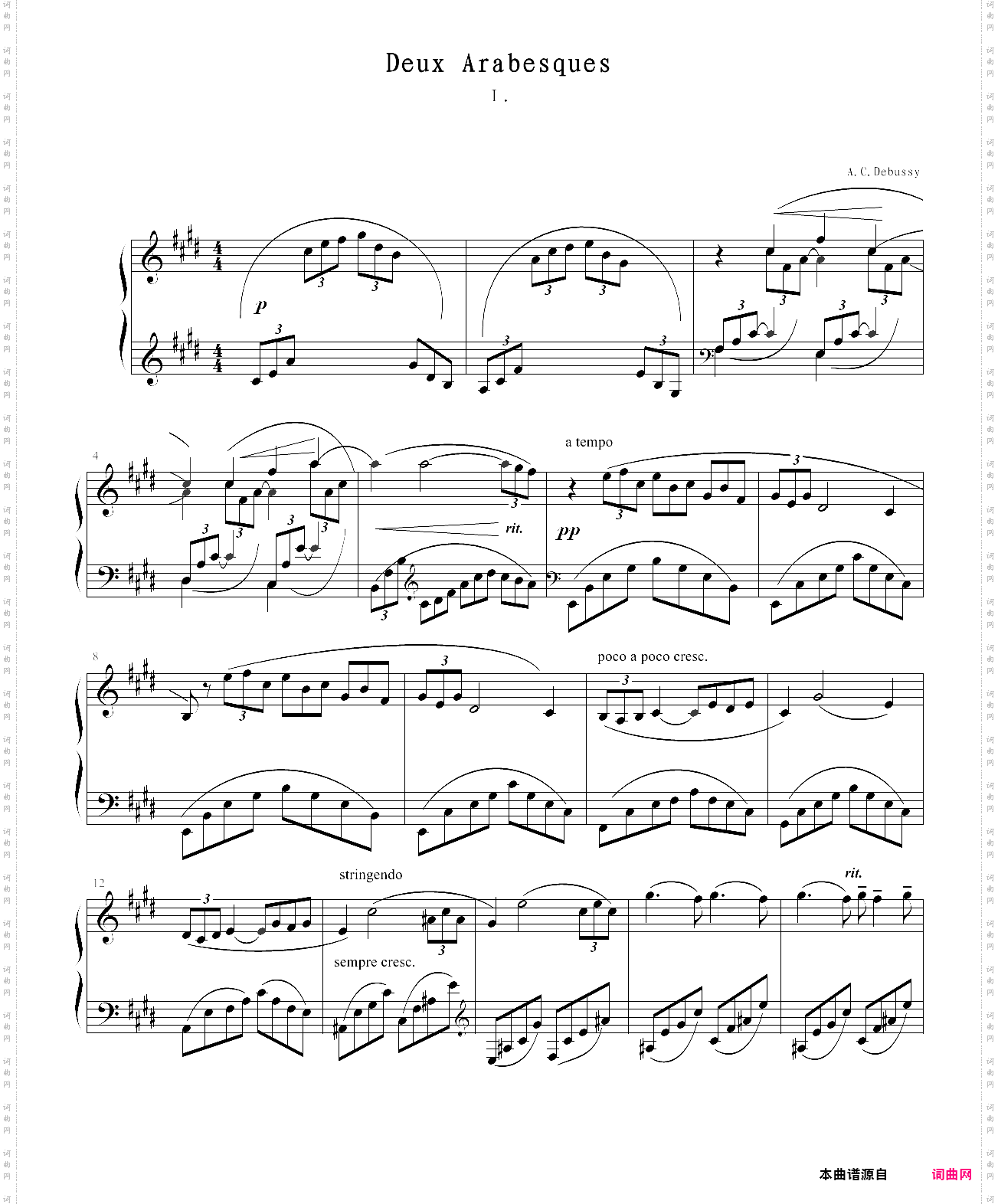 deux arabesques i