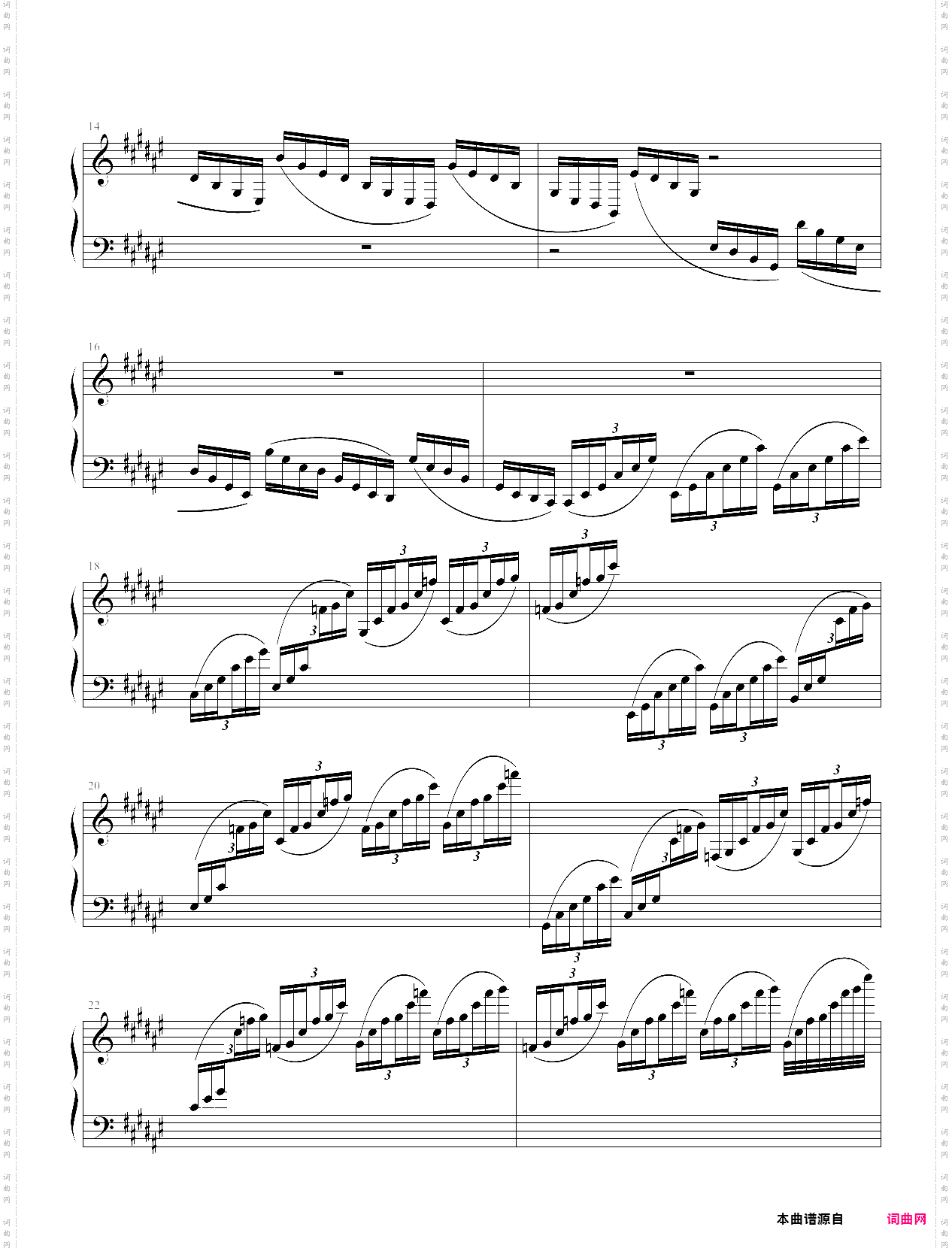 swan lake suite of the four