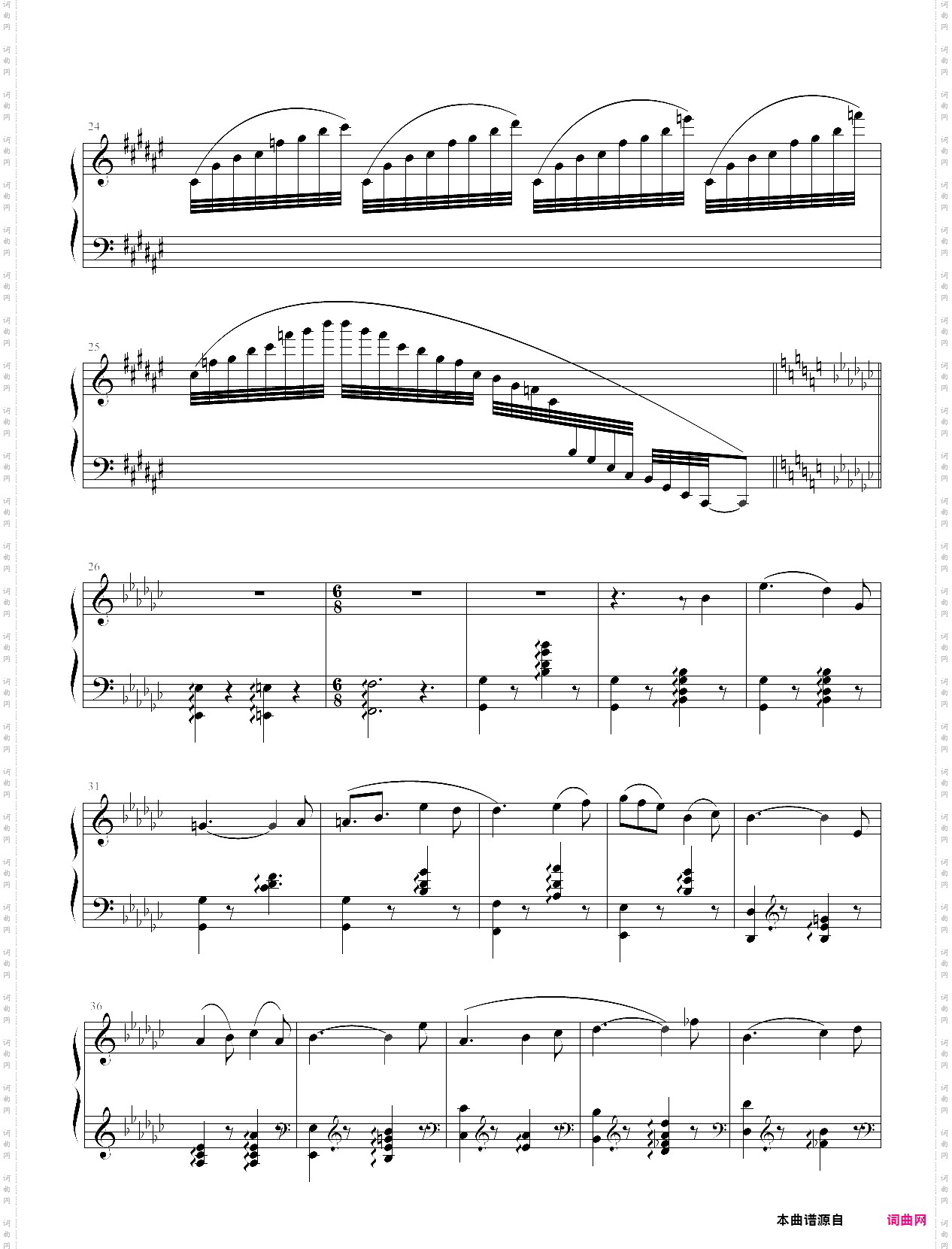 swan lake suite of the four