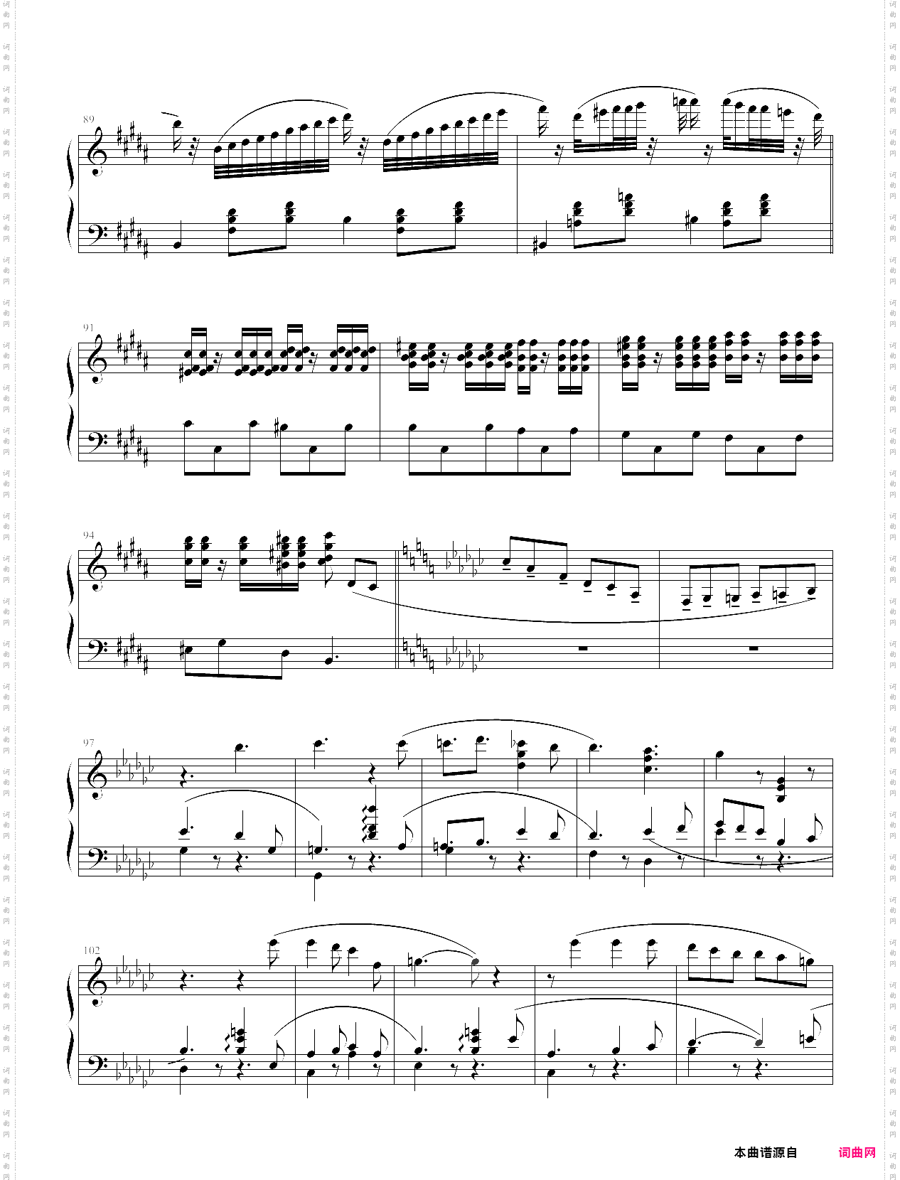 swan lake suite of the four