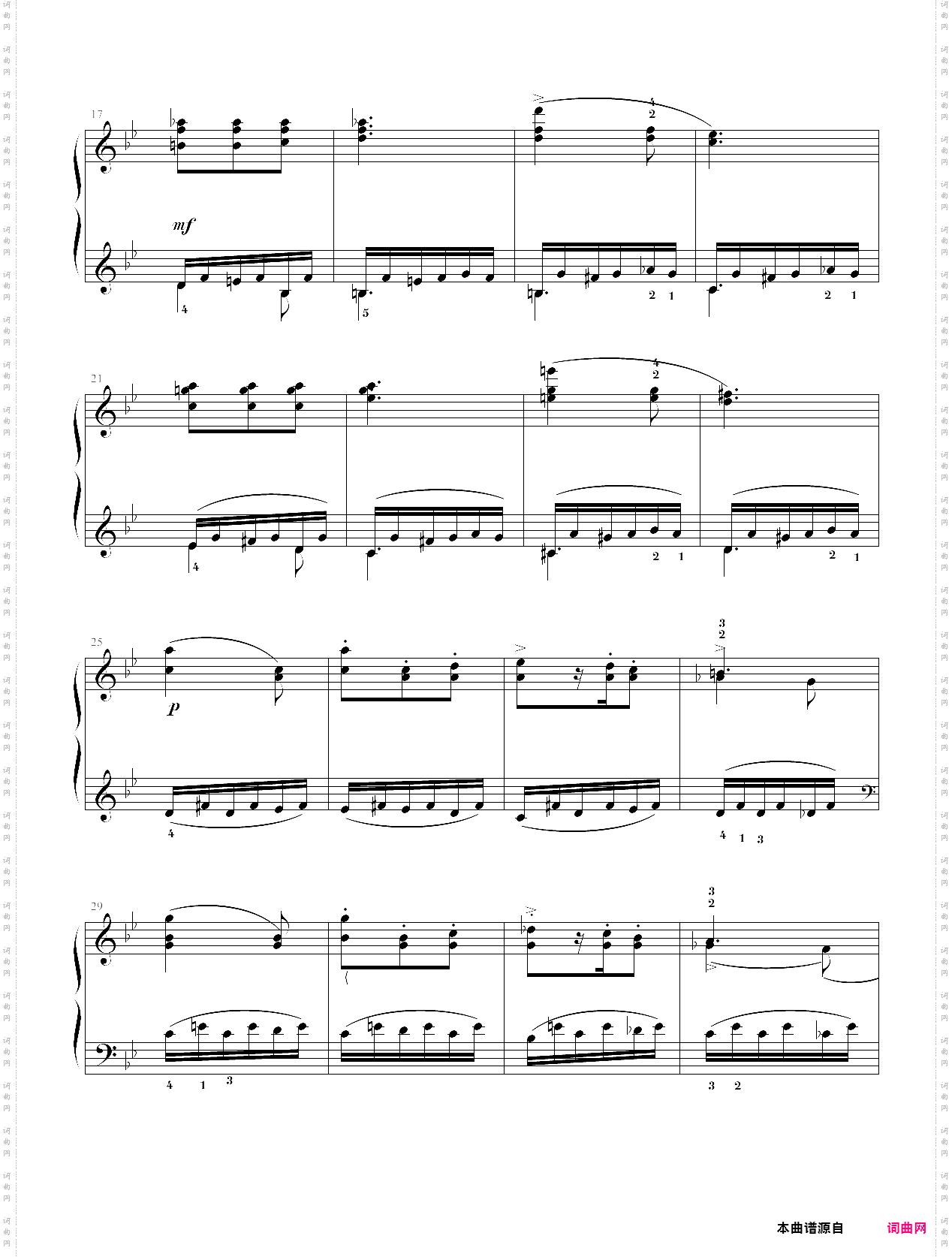 左手练习曲