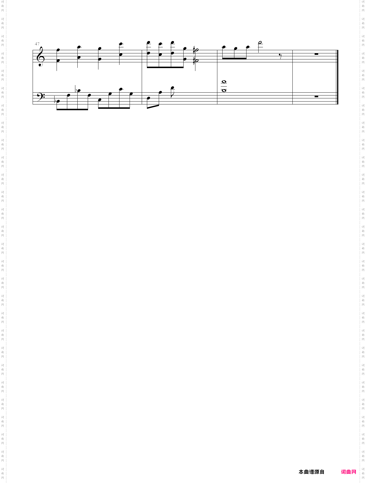 奏之曲_简单版