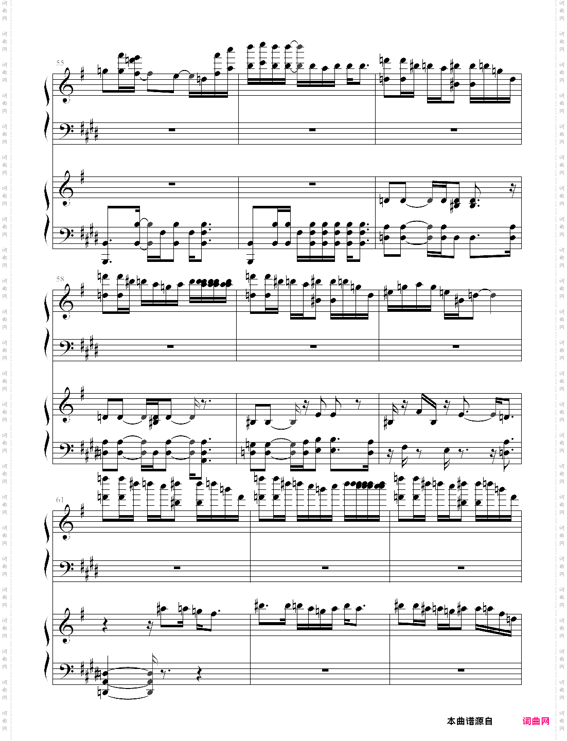 wow piano solo- zetacola 四声部权威版