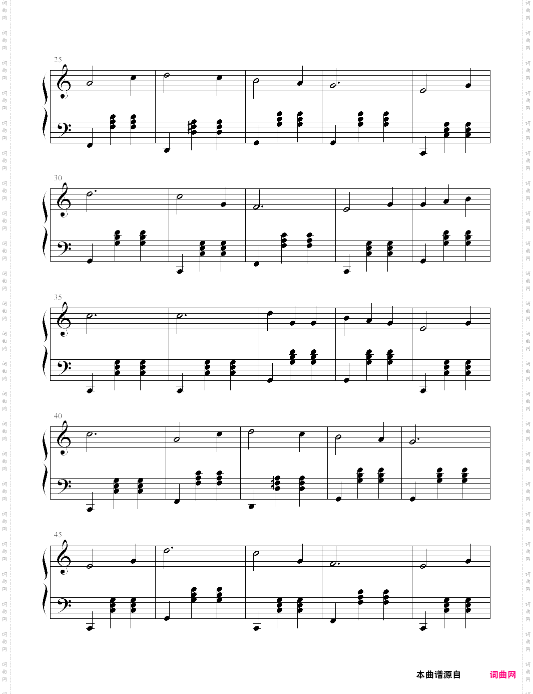 《雪绒花》edelweiss