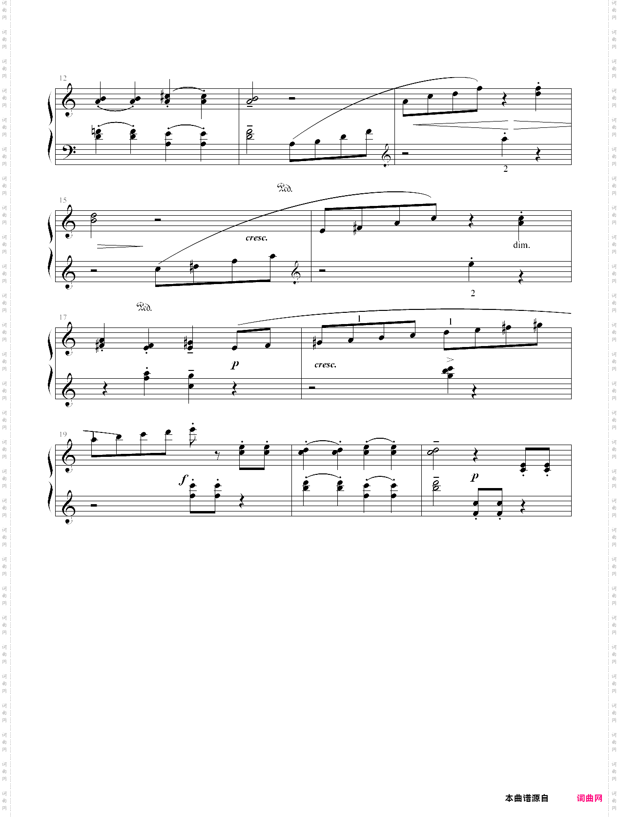 跟着朗朗学钢琴3 no·13在清澈的小溪边