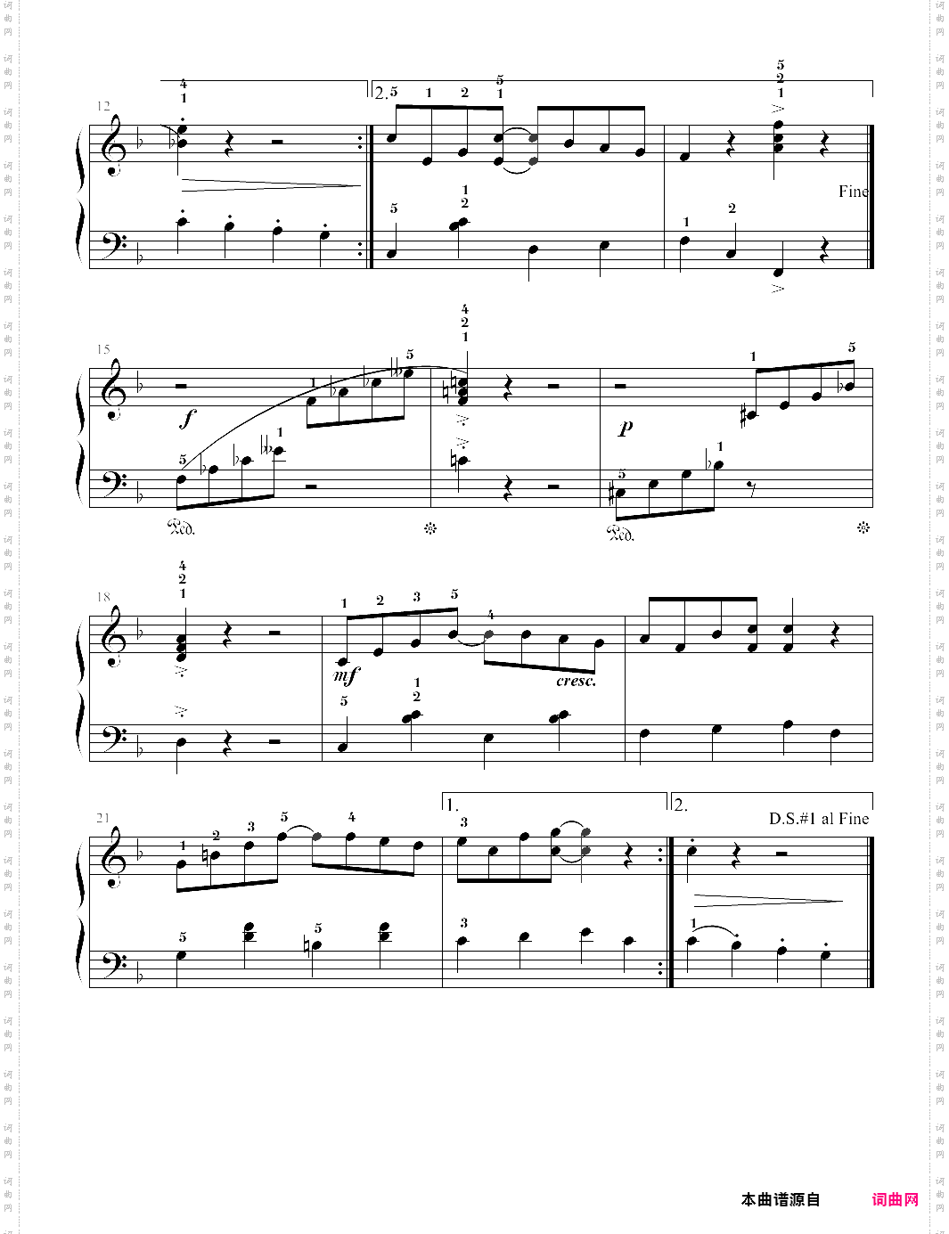 快乐钢琴6课程4·时髦的雷格