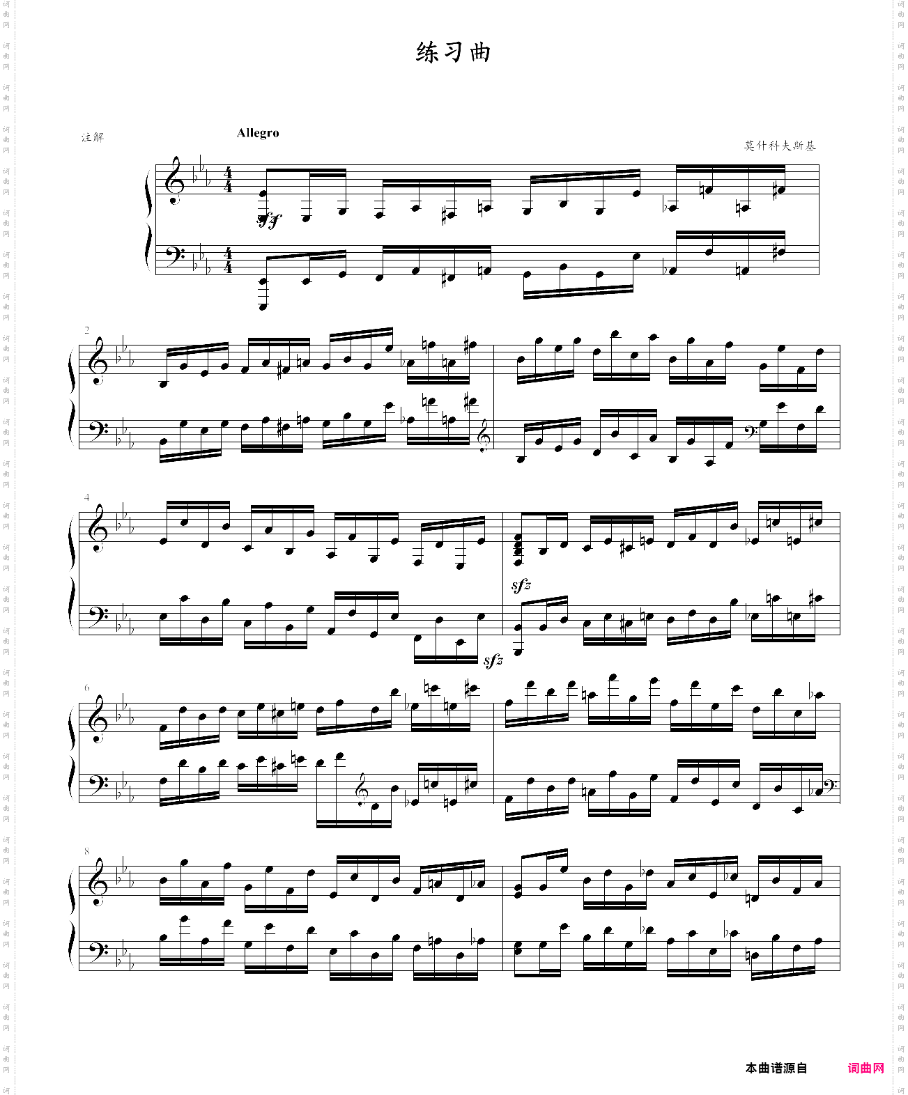 十级练习曲