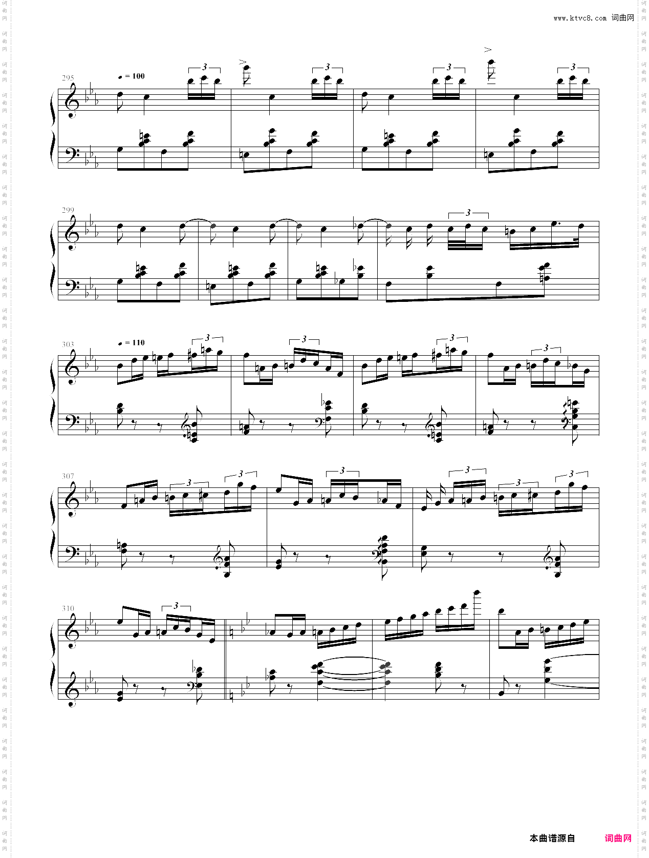 降e大调华丽回旋曲op·16 肖邦