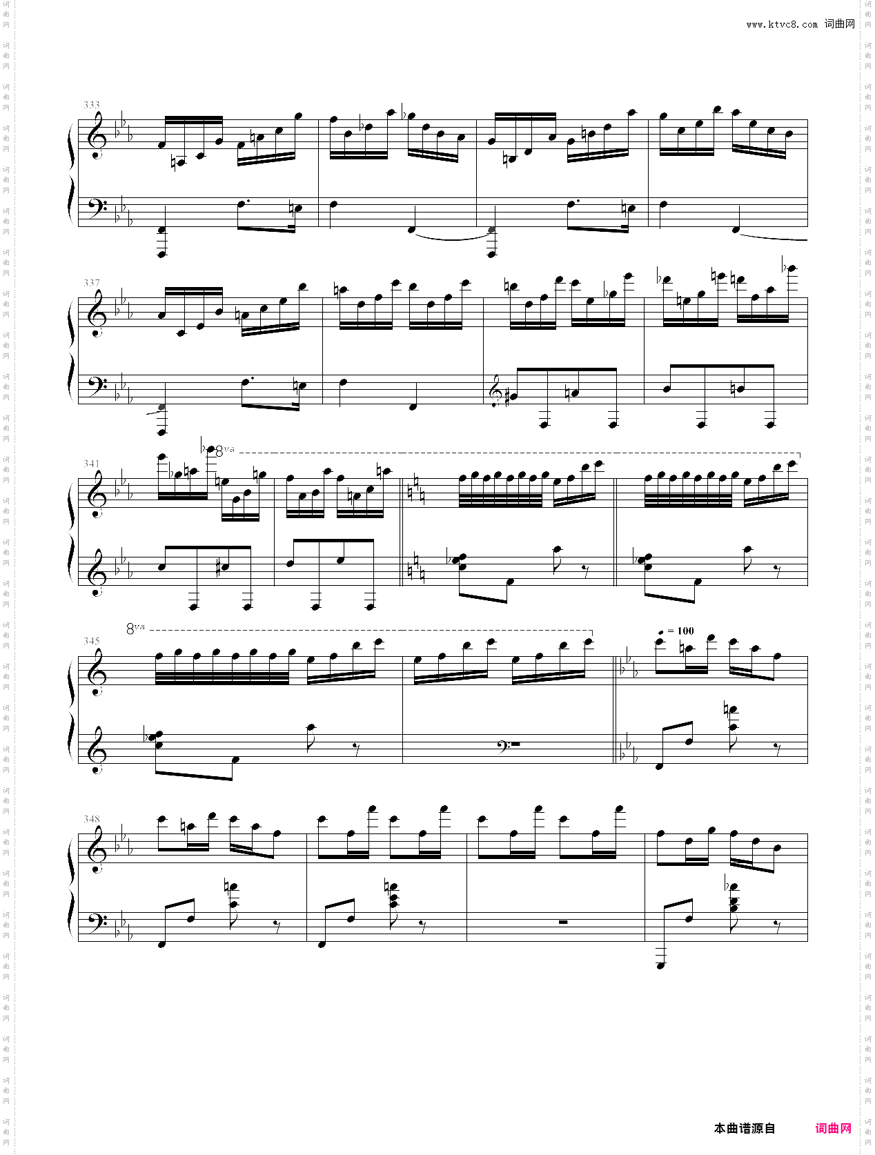 降e大调华丽回旋曲op·16 肖邦