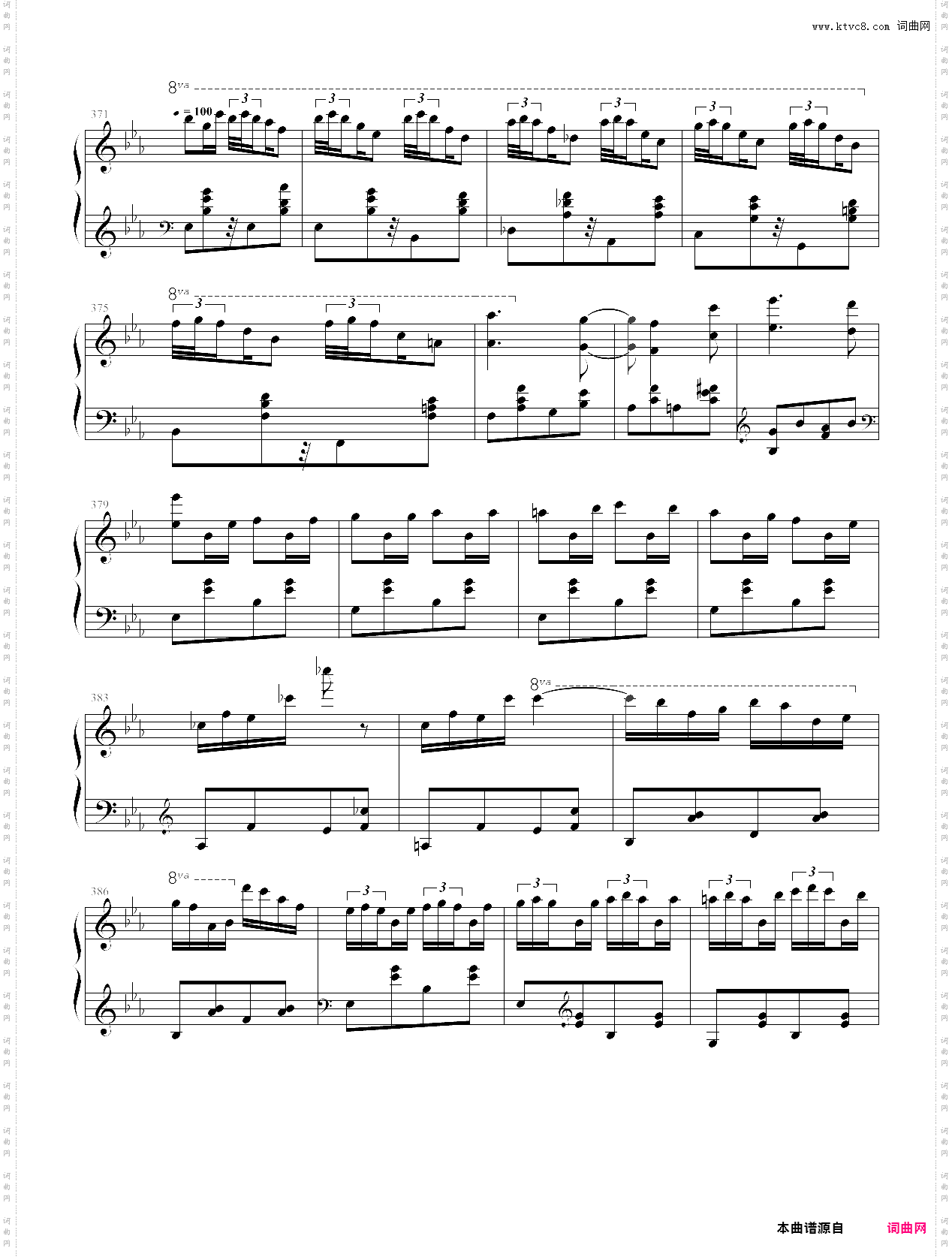 降e大调华丽回旋曲op·16 肖邦