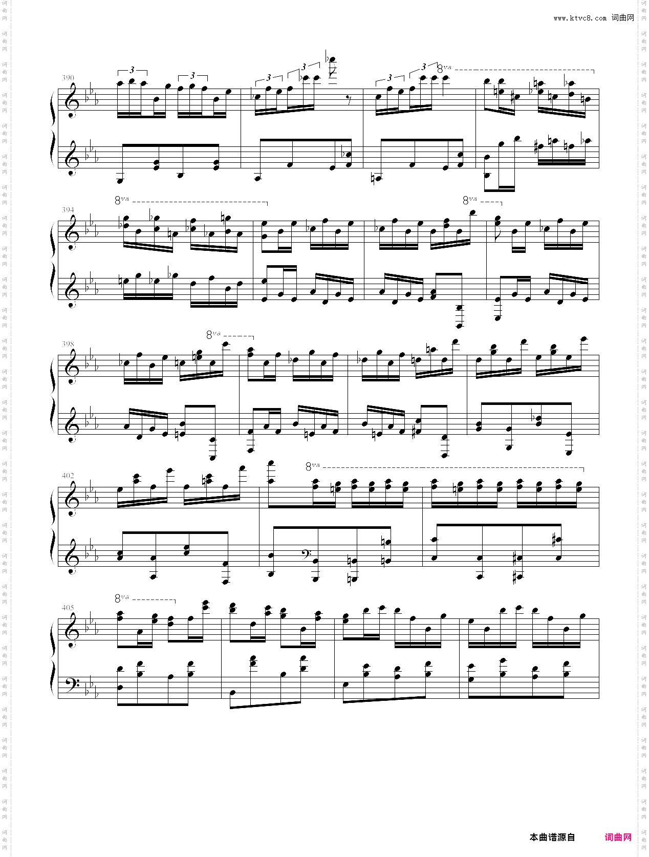 降e大调华丽回旋曲op·16 肖邦