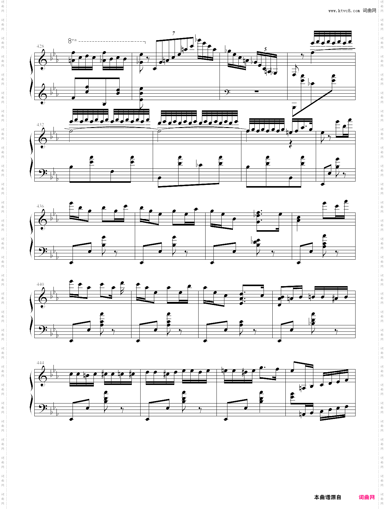 降e大调华丽回旋曲op·16 肖邦