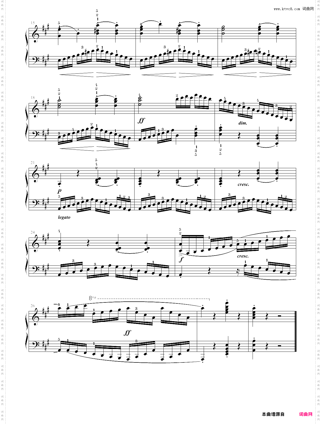 40·第四级练习曲练习曲op·636no·6-中央音乐学院业余考级教程