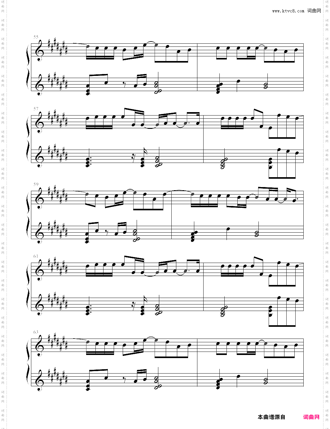 nothings gonna change my love for you廊桥遗梦主题曲