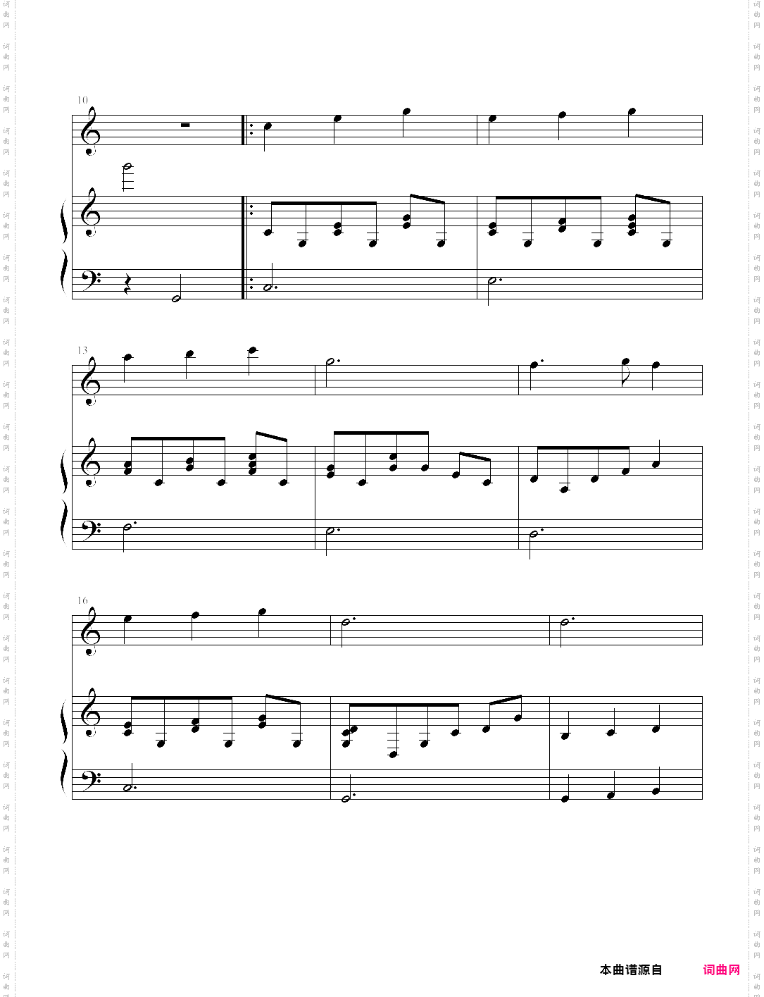 the song of night