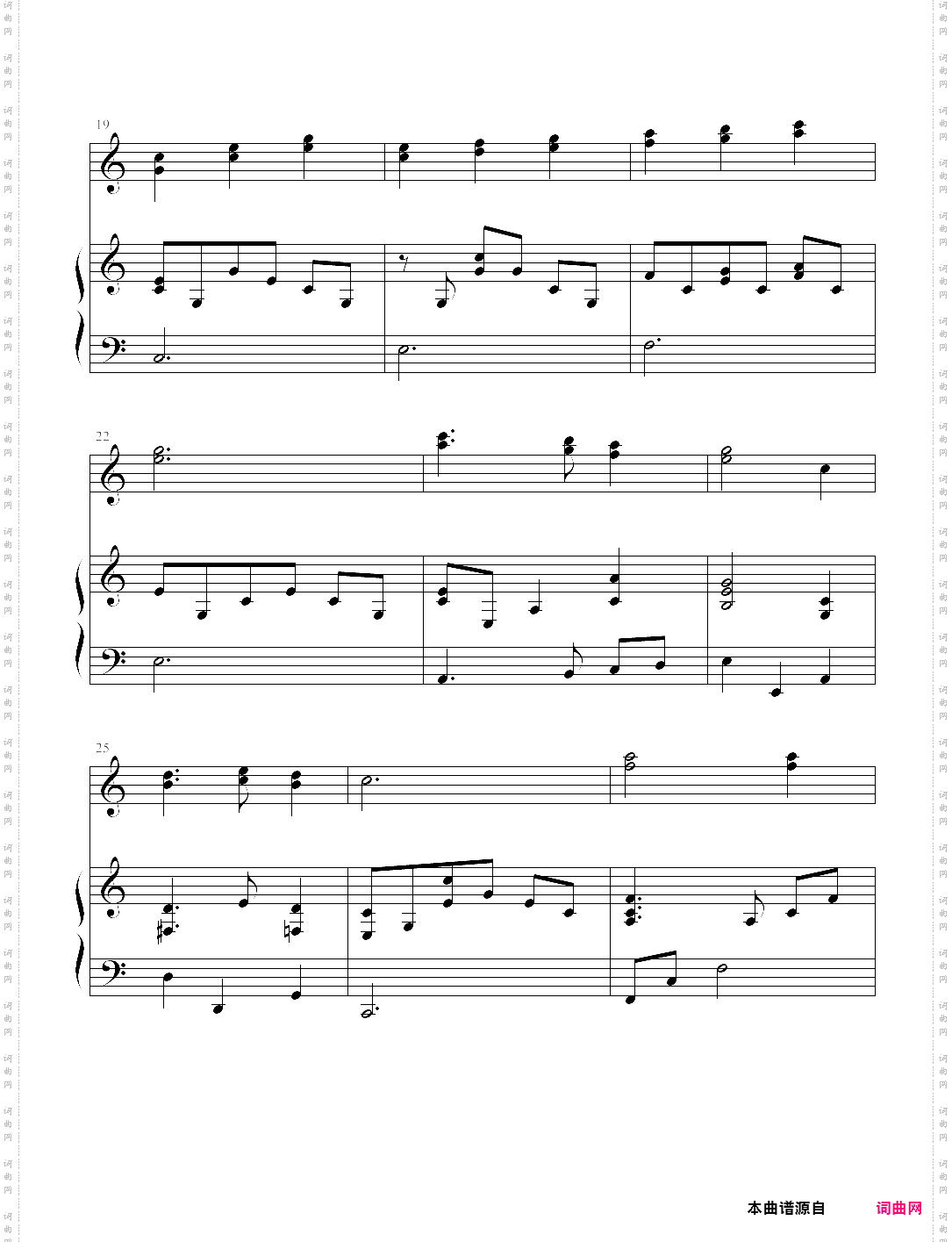 the song of night
