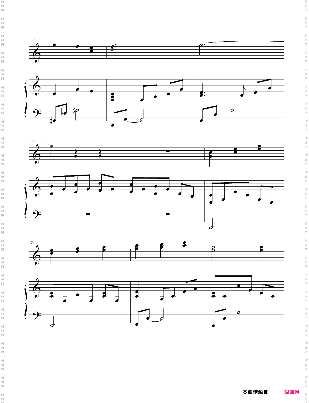 the song of night