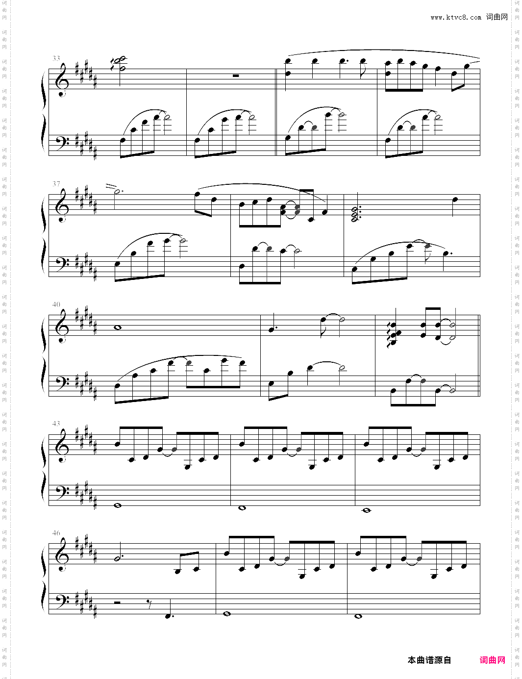 silent emotion日剧悠长假期主题曲，钢琴版