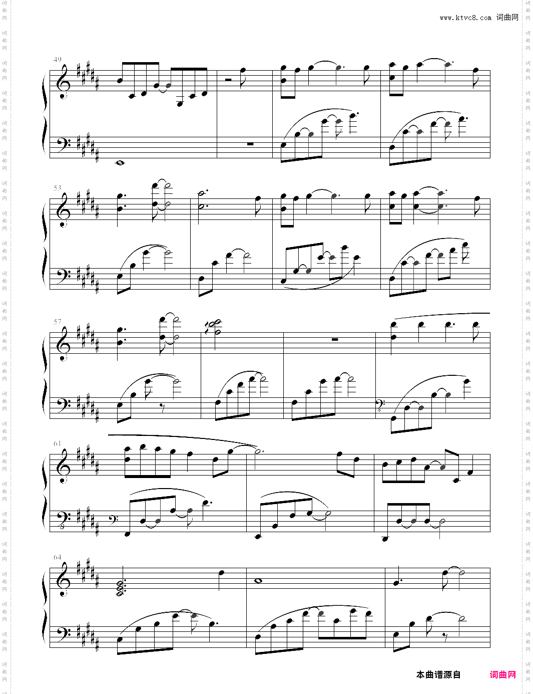 silent emotion日剧悠长假期主题曲，钢琴版