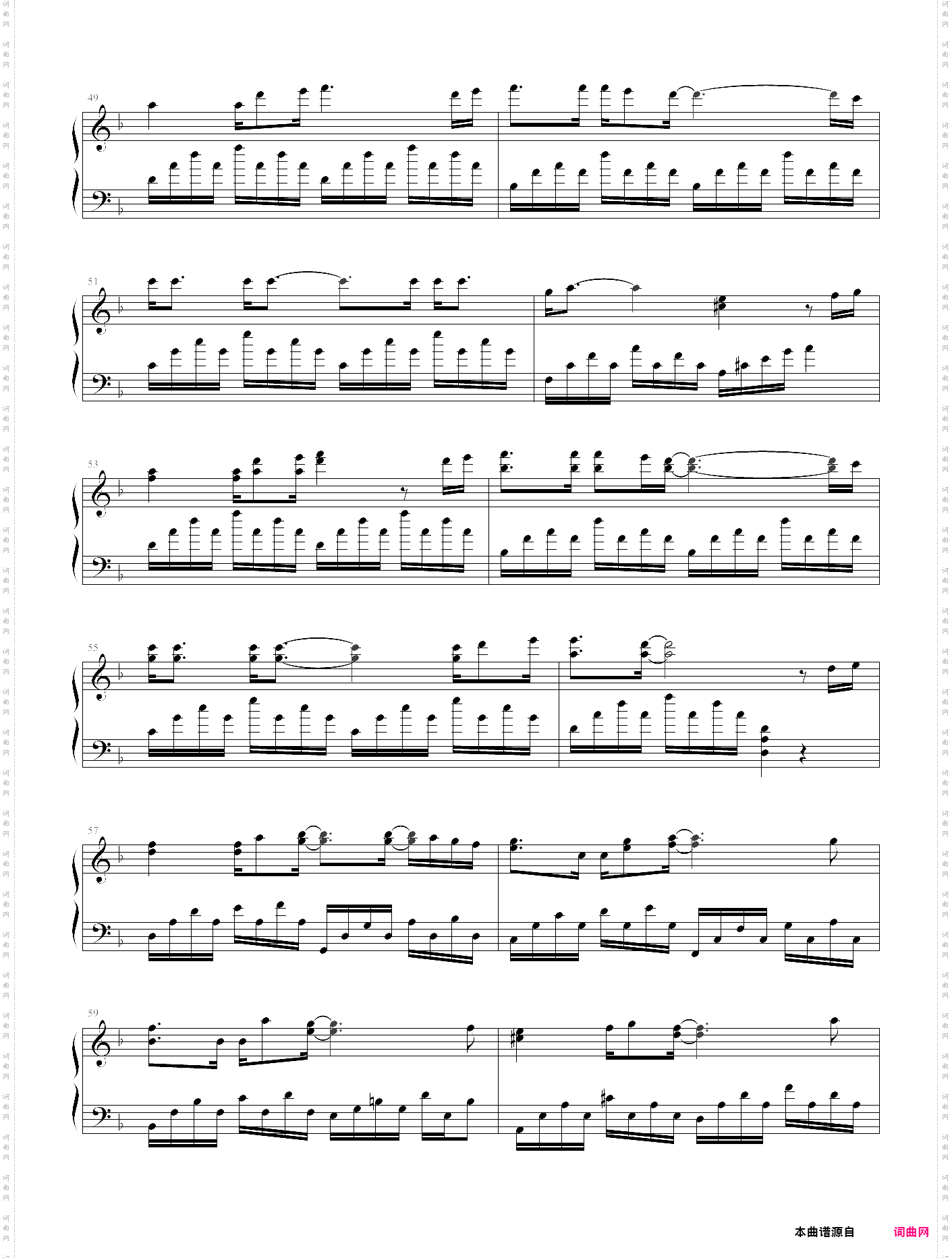 留给最爱的说话钢琴版，张柏芝