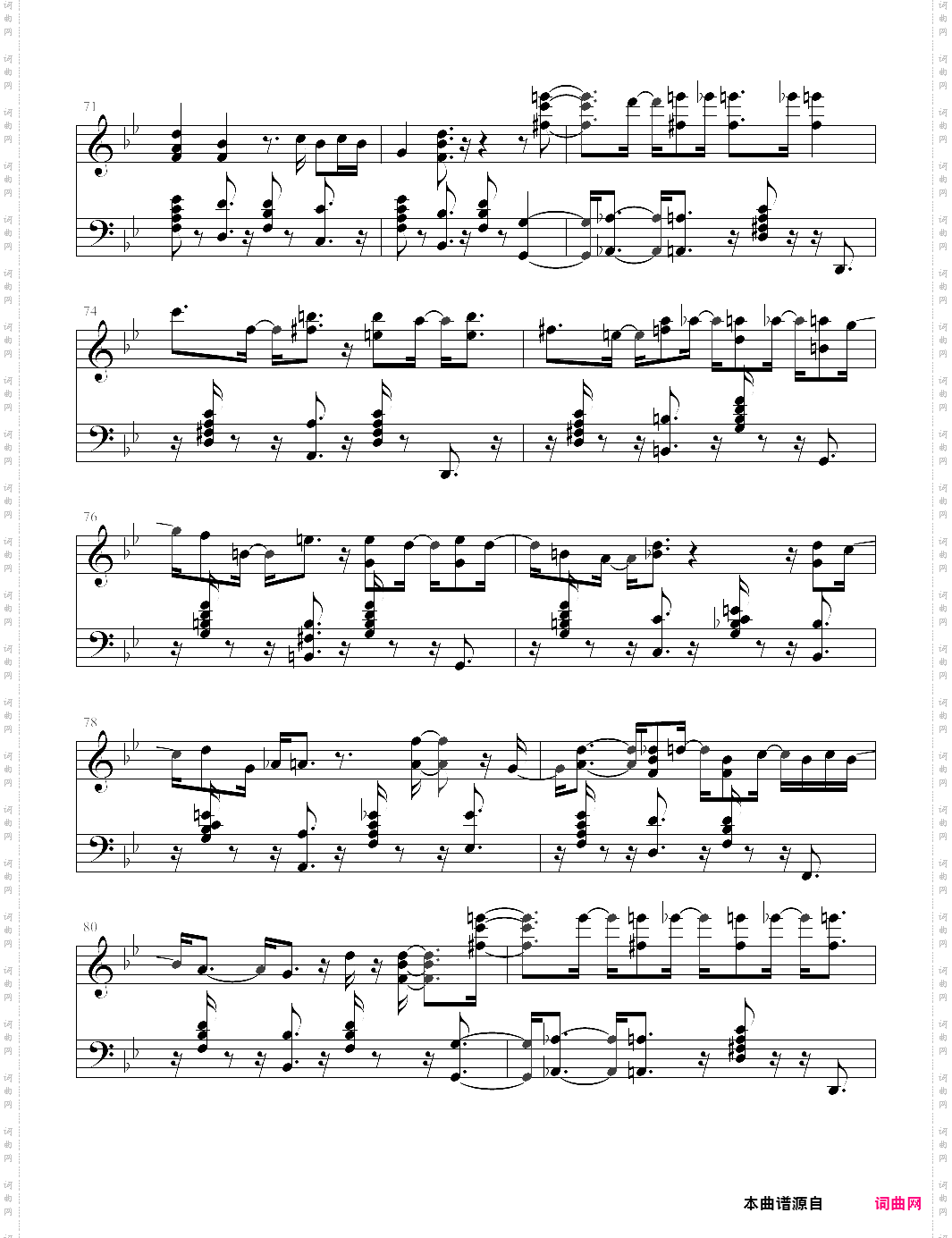 the finger breaker海上钢琴师插曲，钢琴曲