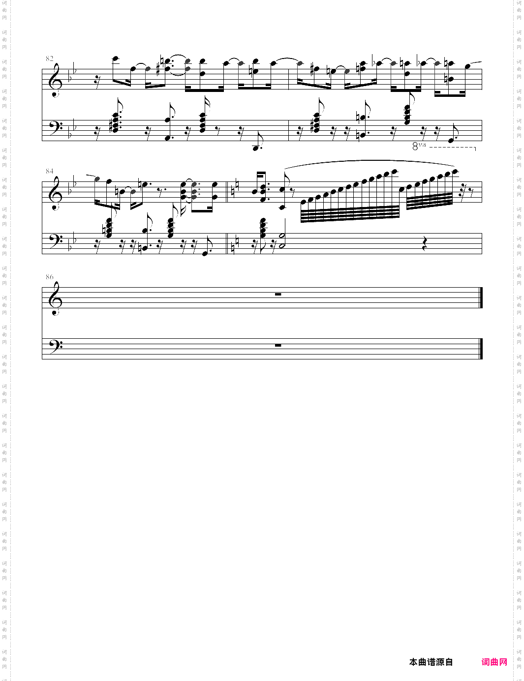 the finger breaker海上钢琴师插曲，钢琴曲