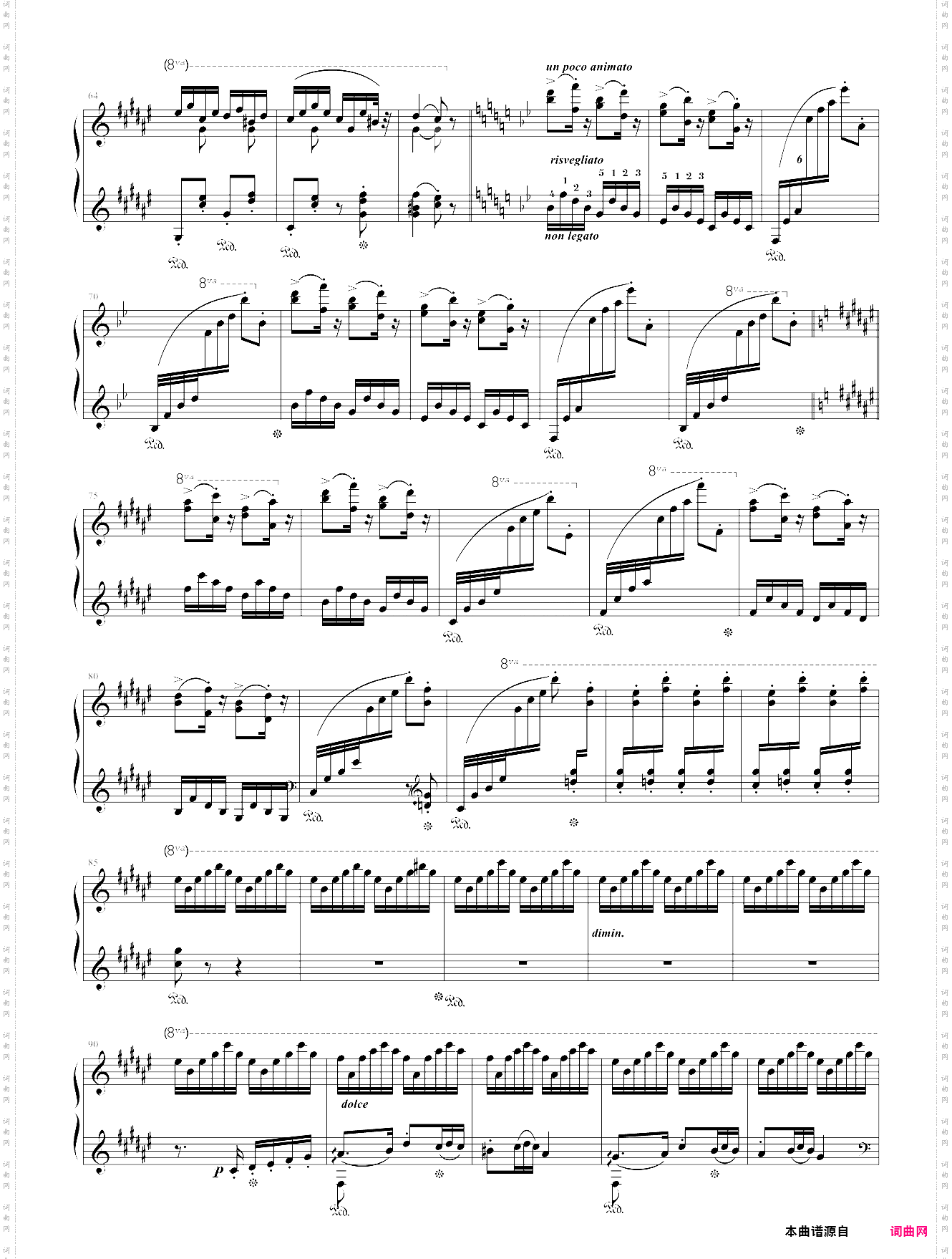 匈牙利狂想曲第8号辉煌明亮的狂想曲，yip骏版