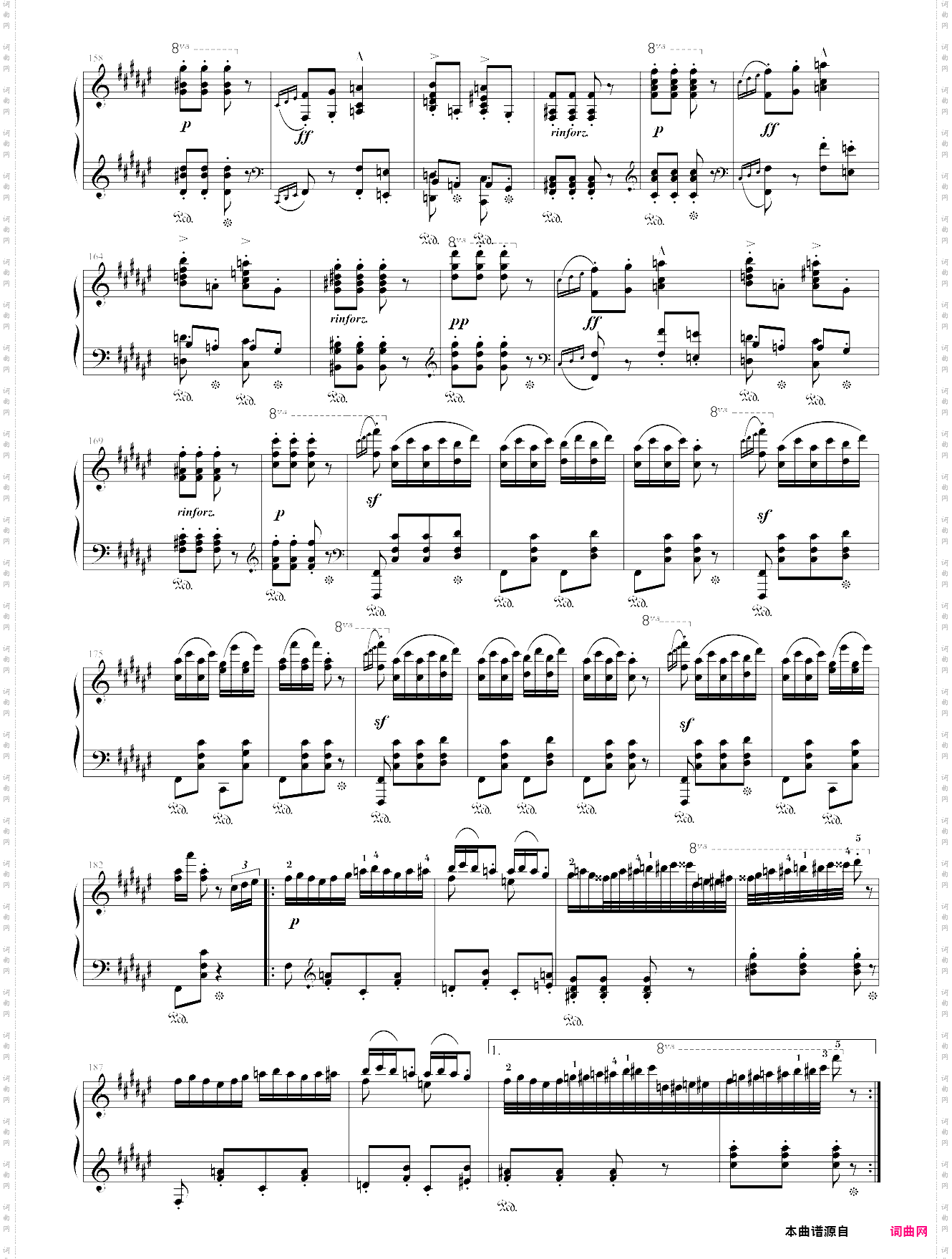 匈牙利狂想曲第8号辉煌明亮的狂想曲，yip骏版