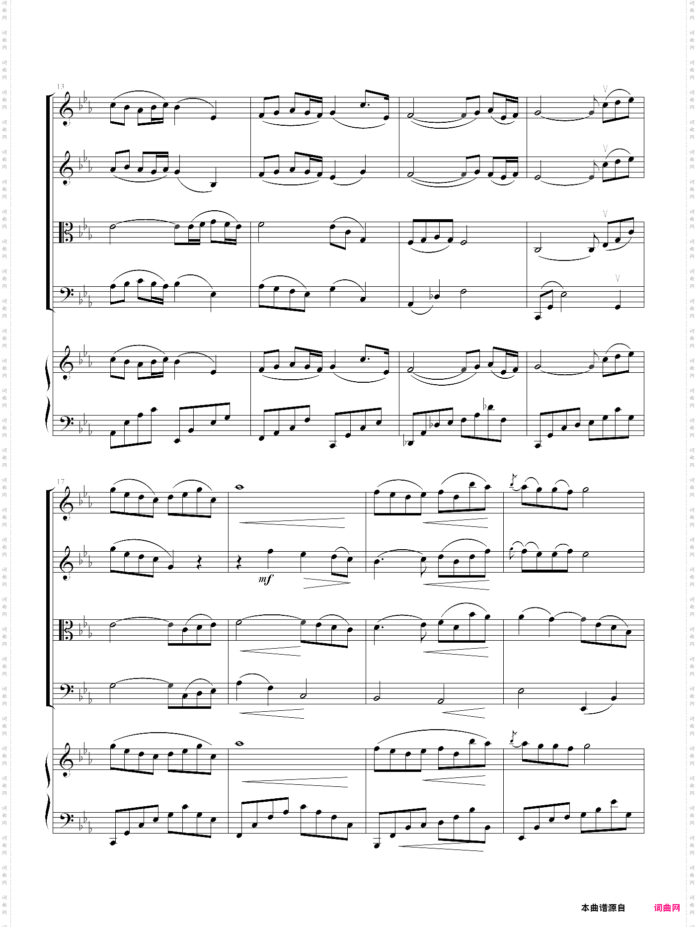 adagio in c minor 柔版