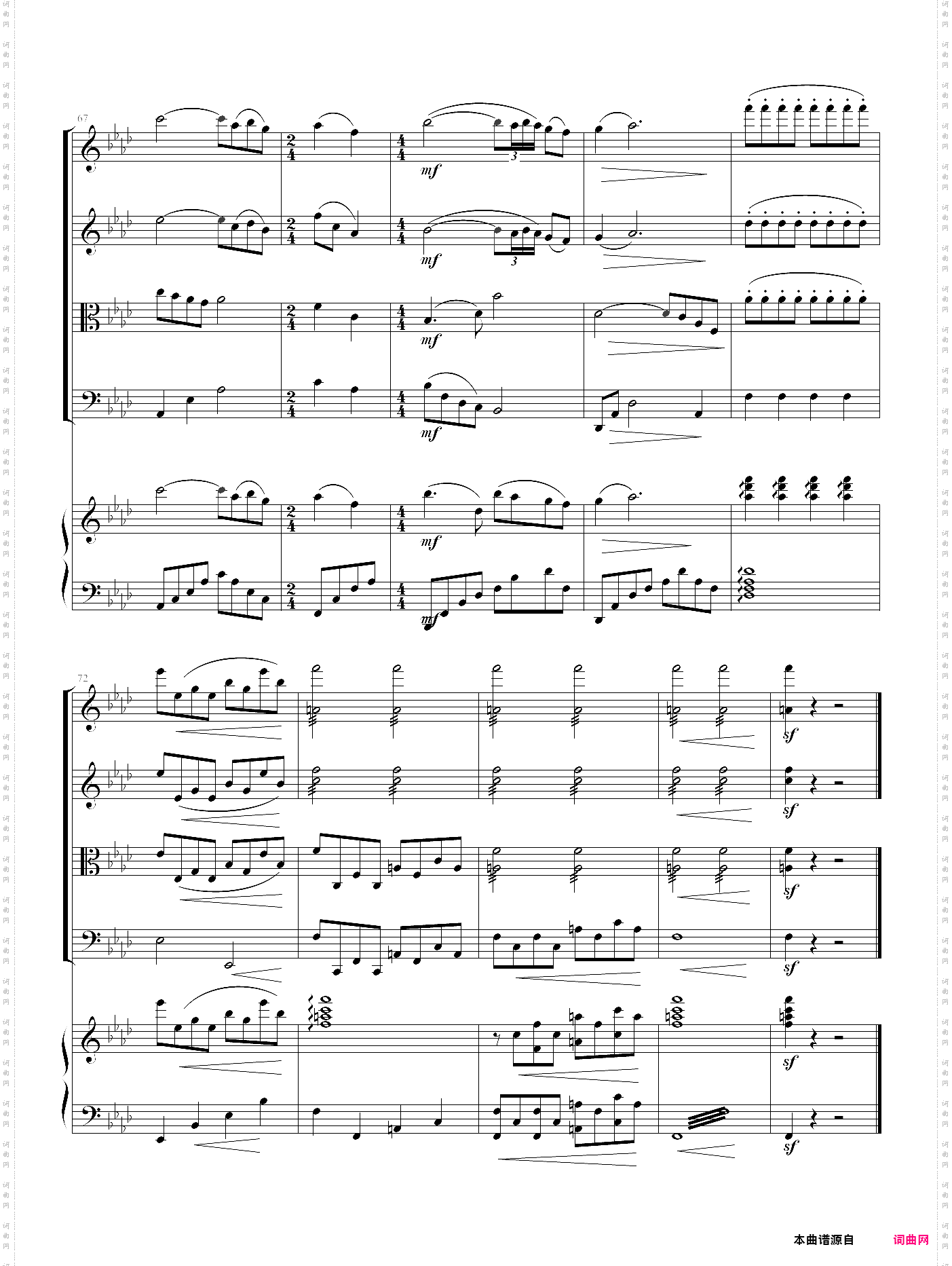 adagio in c minor 柔版