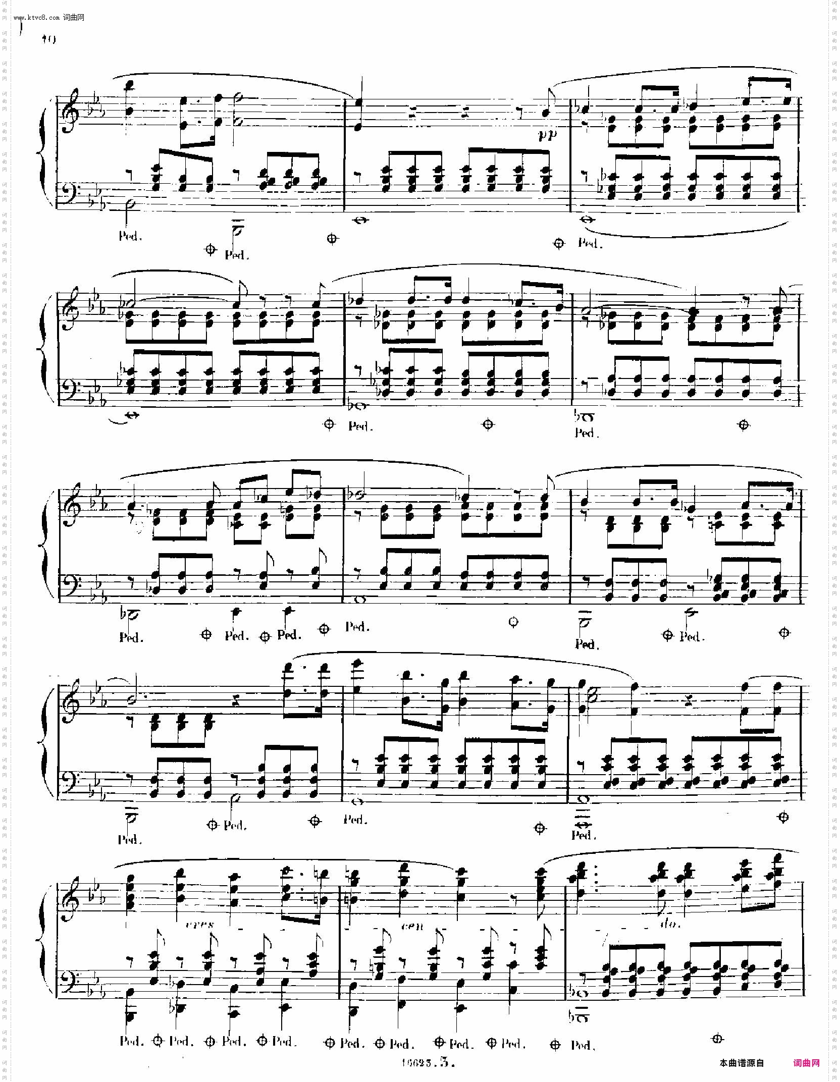 3 Romances Sans Paroles3首无词浪漫曲·3· 夜晚