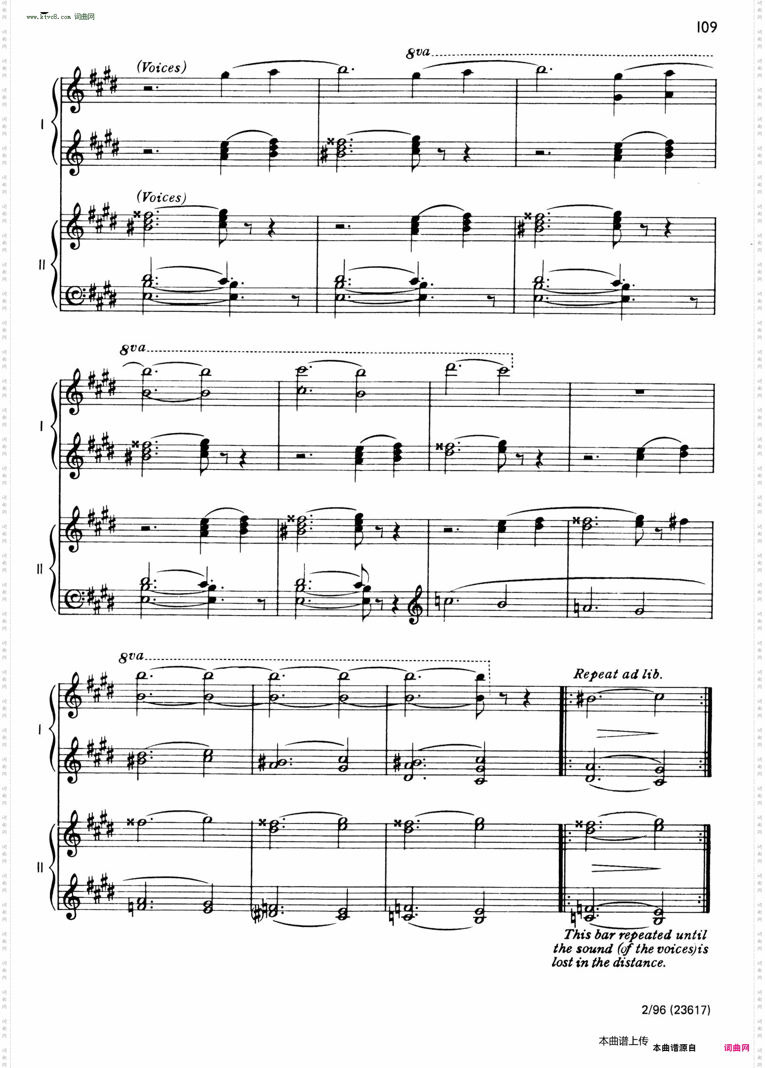 The Planets Op·32双钢琴行星·第七乐章 海王星—神秘主义者