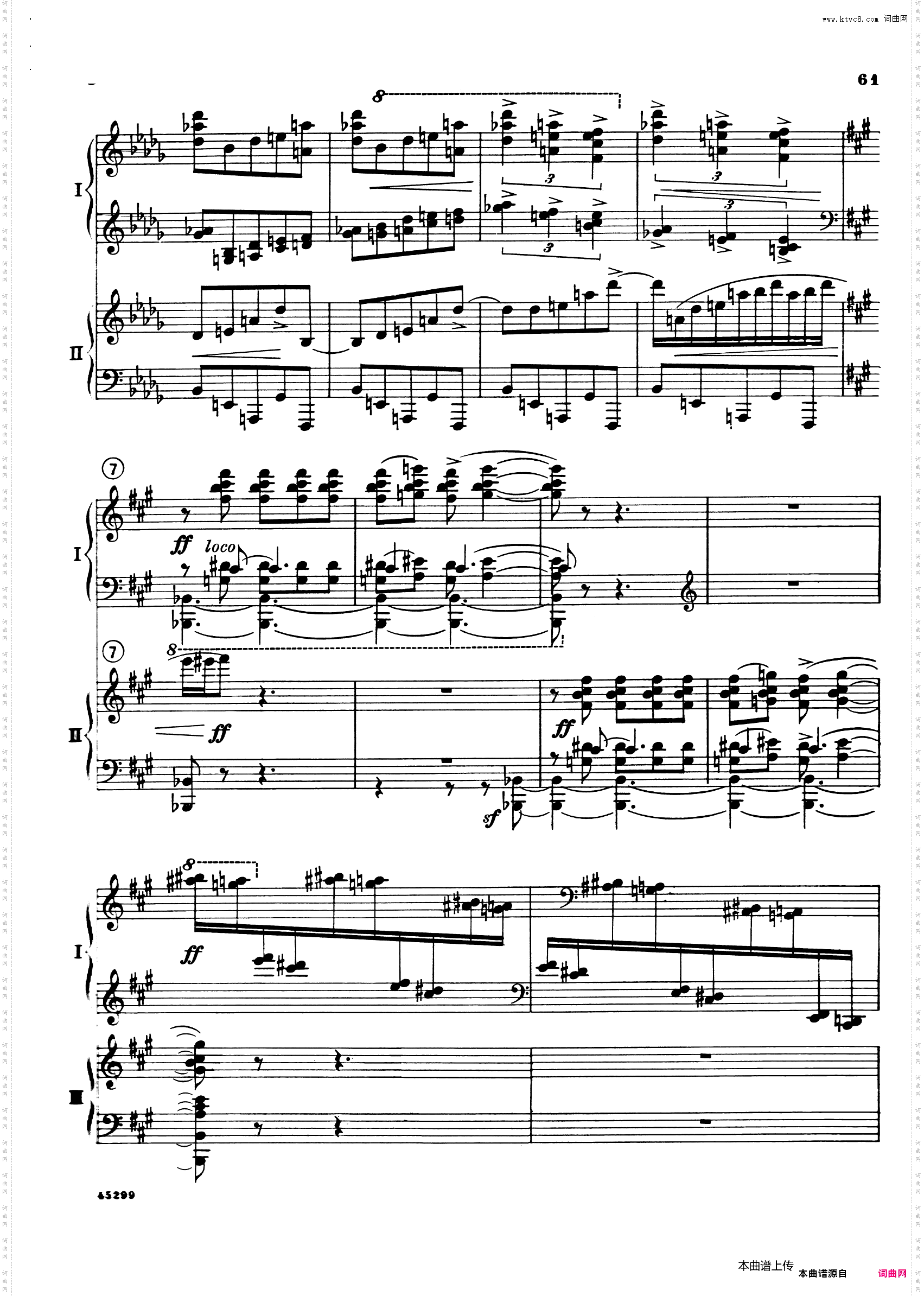 Piano Concerto Op·38钢琴协奏曲·双钢琴·第三乐章