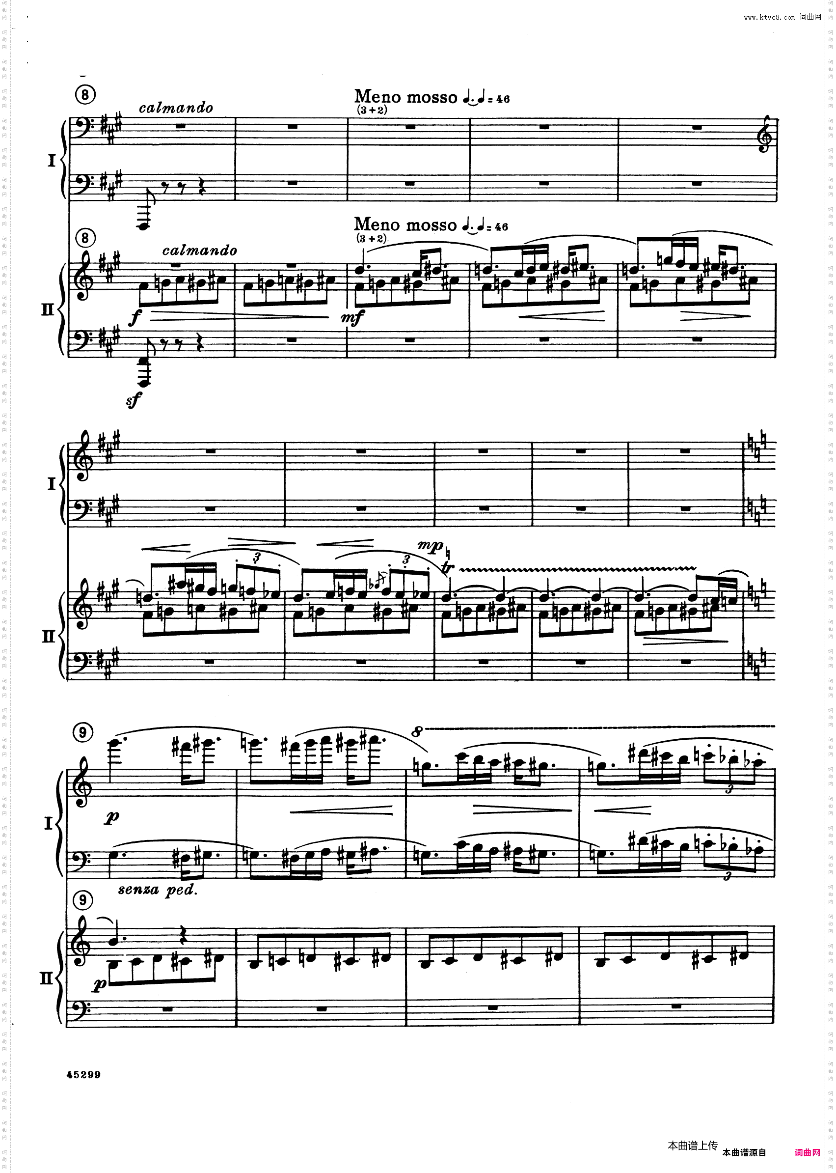 Piano Concerto Op·38钢琴协奏曲·双钢琴·第三乐章