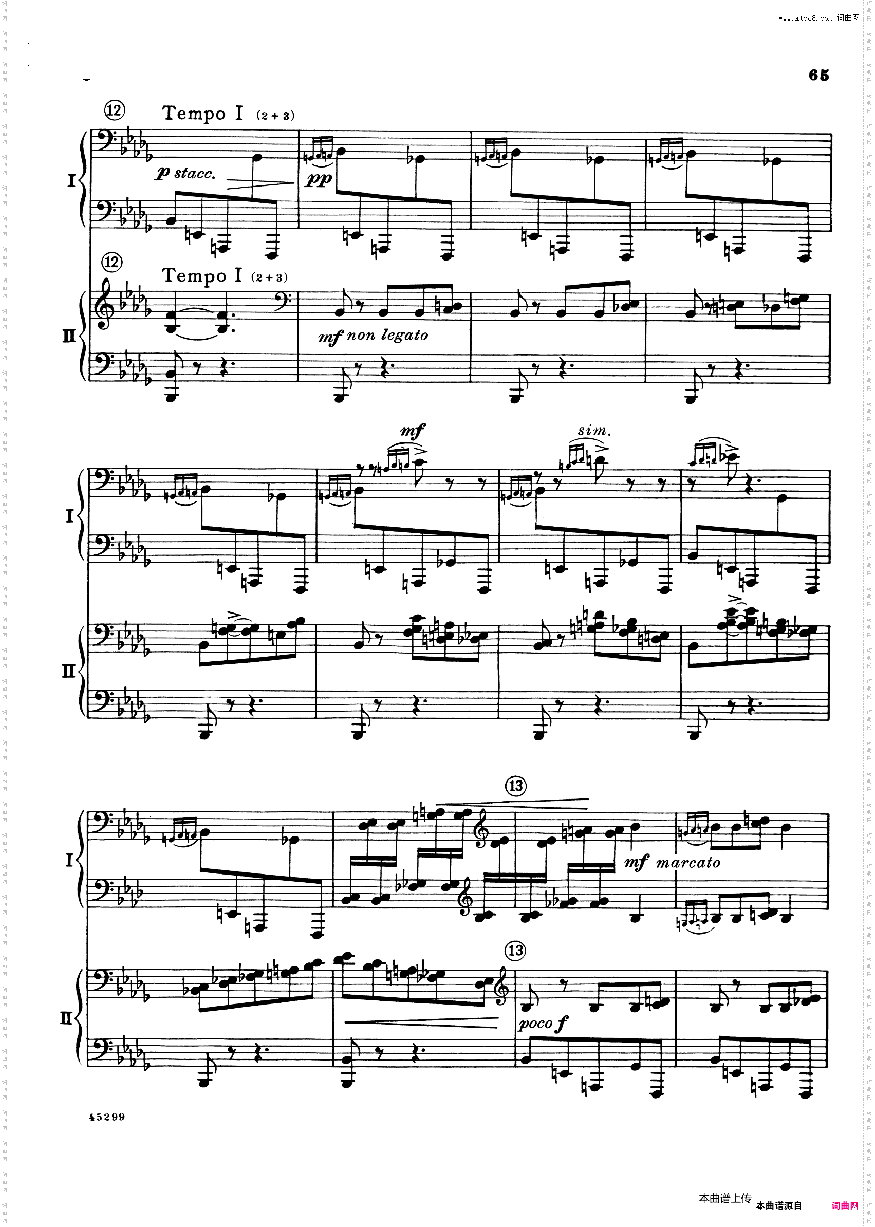 Piano Concerto Op·38钢琴协奏曲·双钢琴·第三乐章