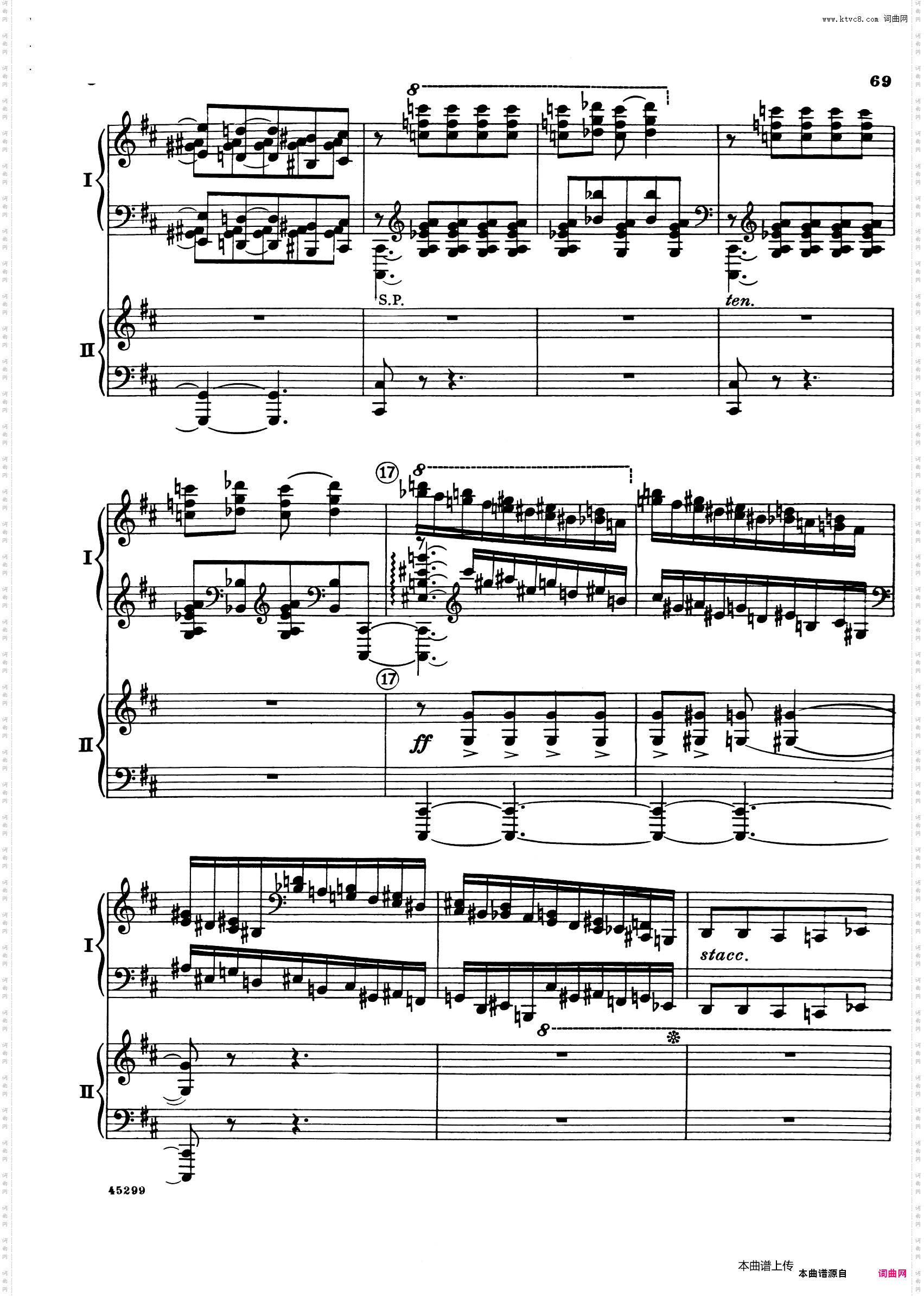 Piano Concerto Op·38钢琴协奏曲·双钢琴·第三乐章