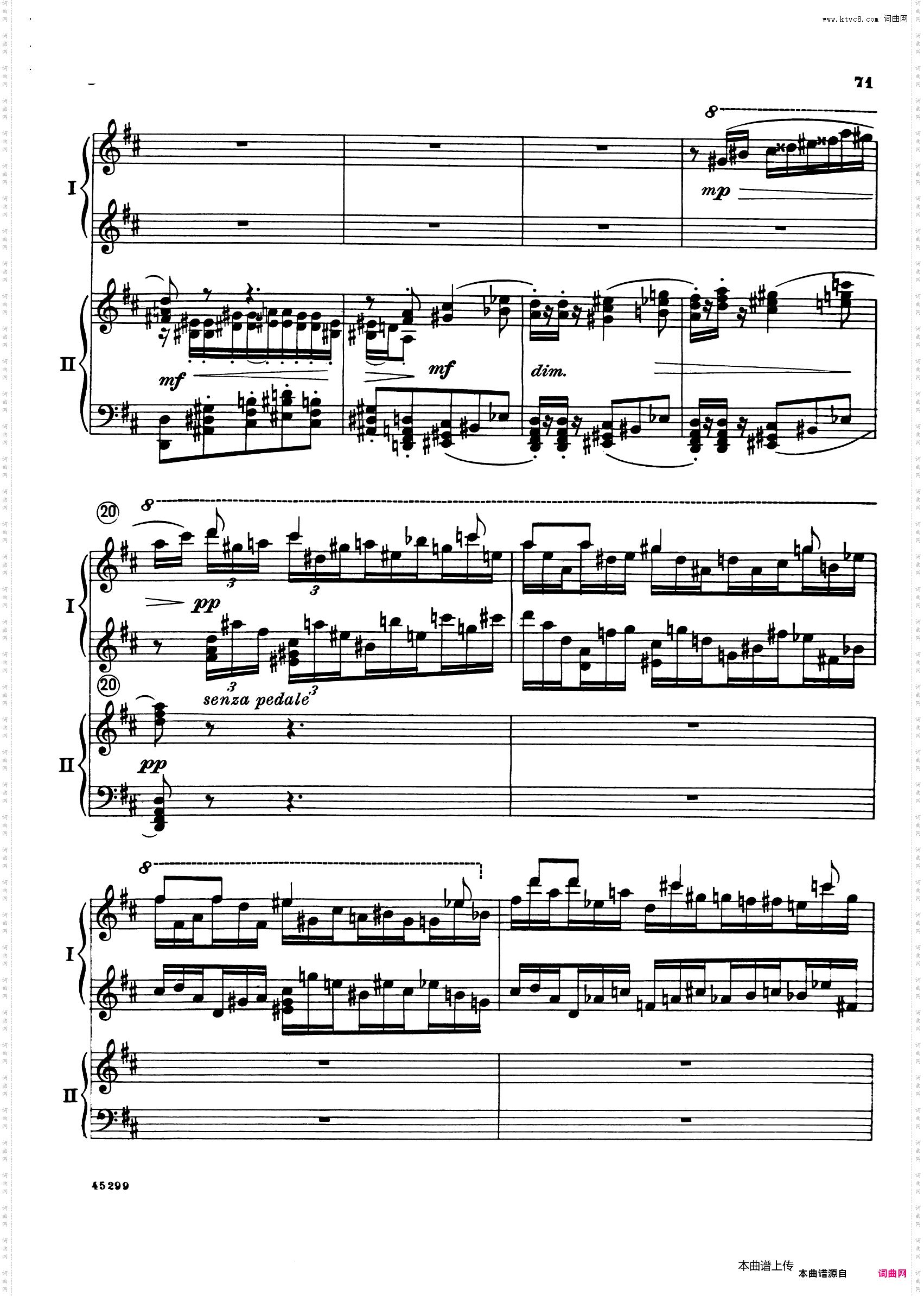 Piano Concerto Op·38钢琴协奏曲·双钢琴·第三乐章