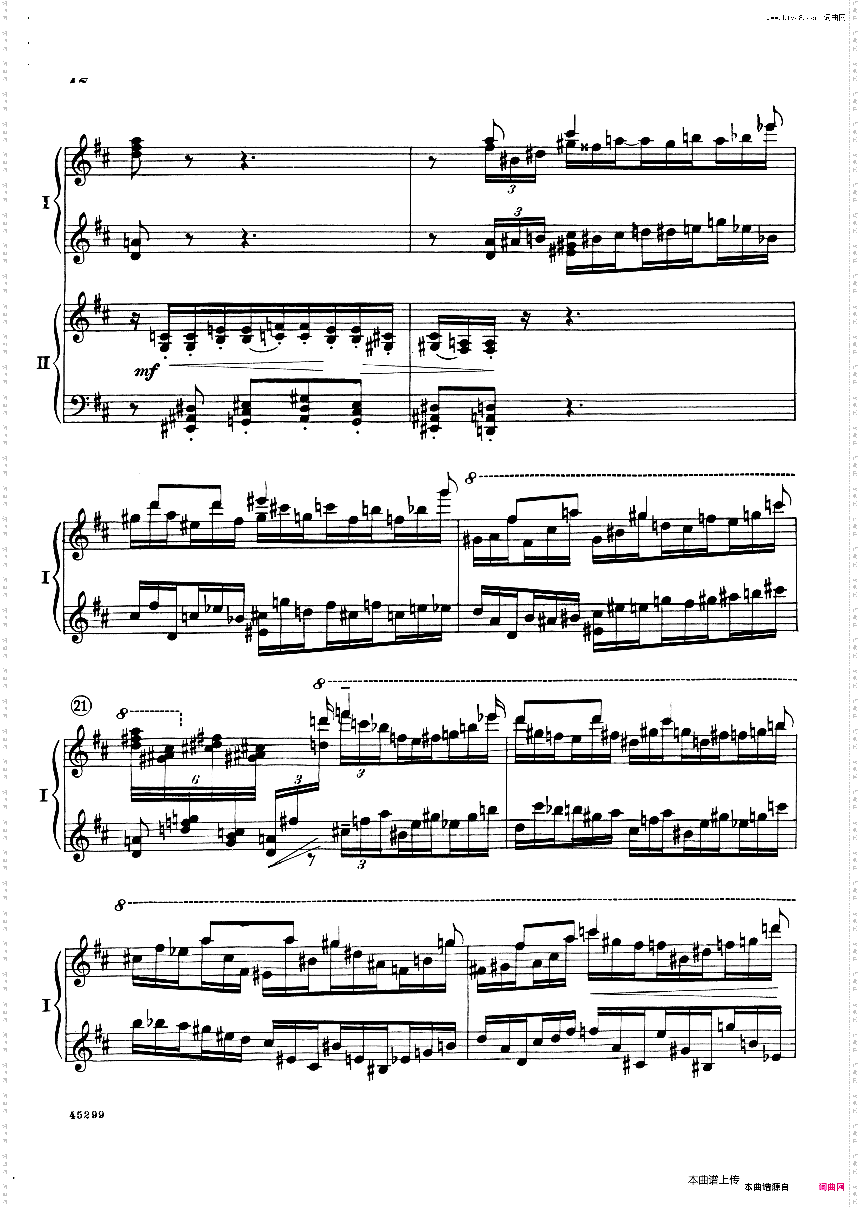 Piano Concerto Op·38钢琴协奏曲·双钢琴·第三乐章